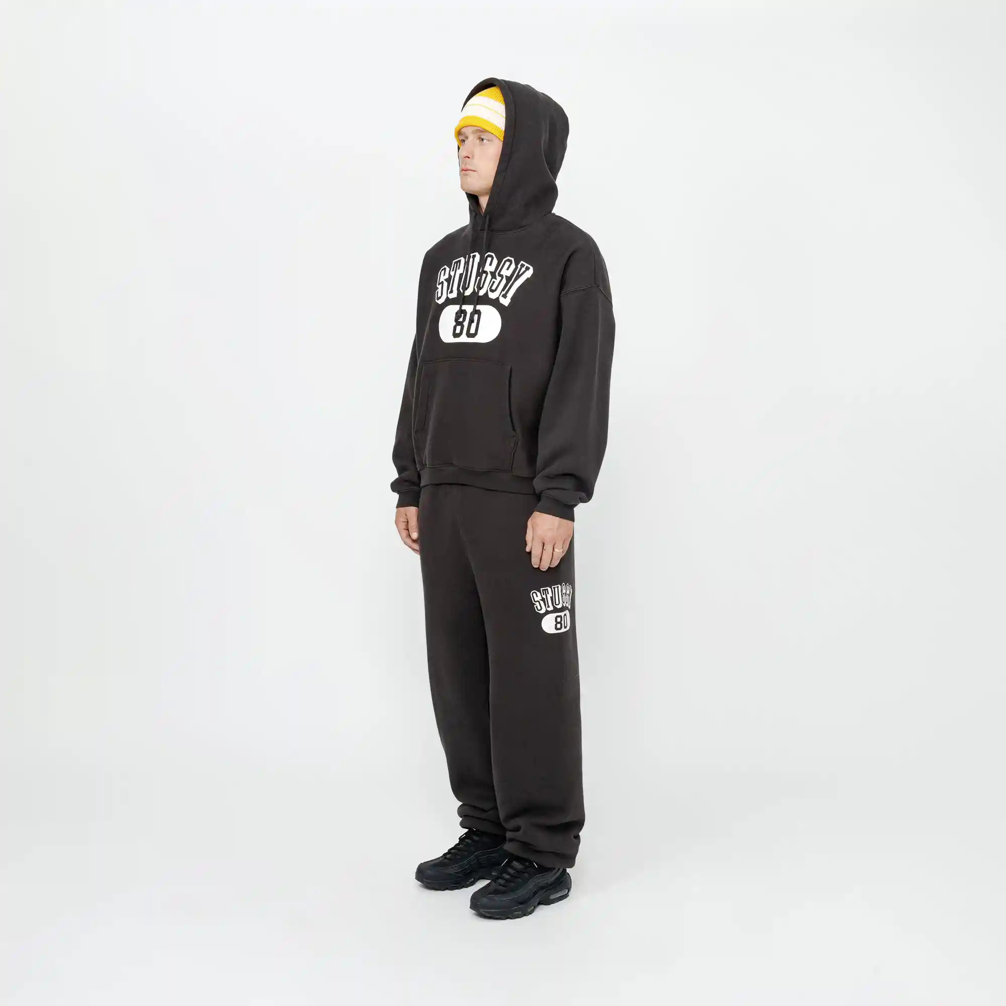 Stussy Stussy 80 Relaxed Hood, washed black - Image 5