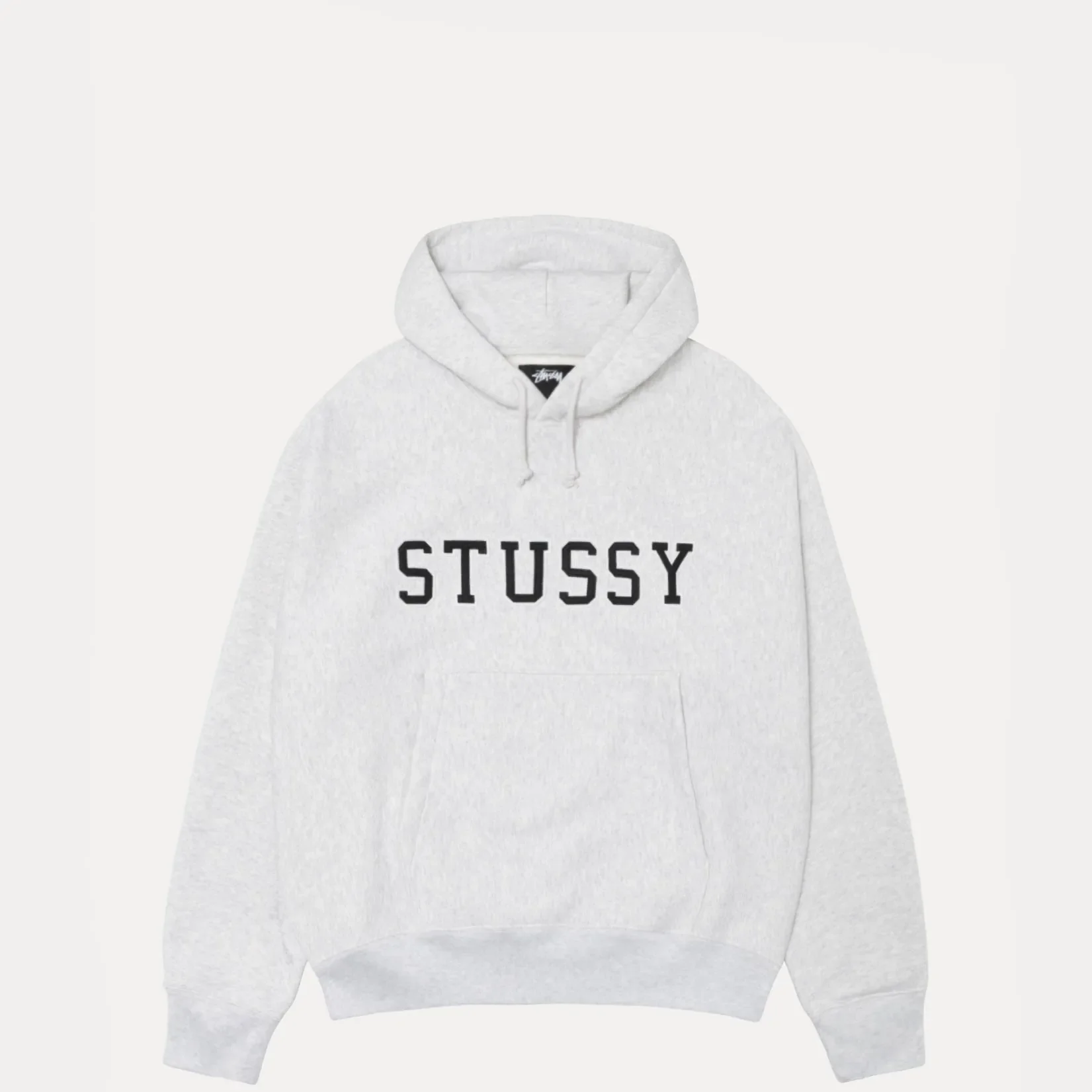 Stussy Stussy Applique Hood, ash heather
