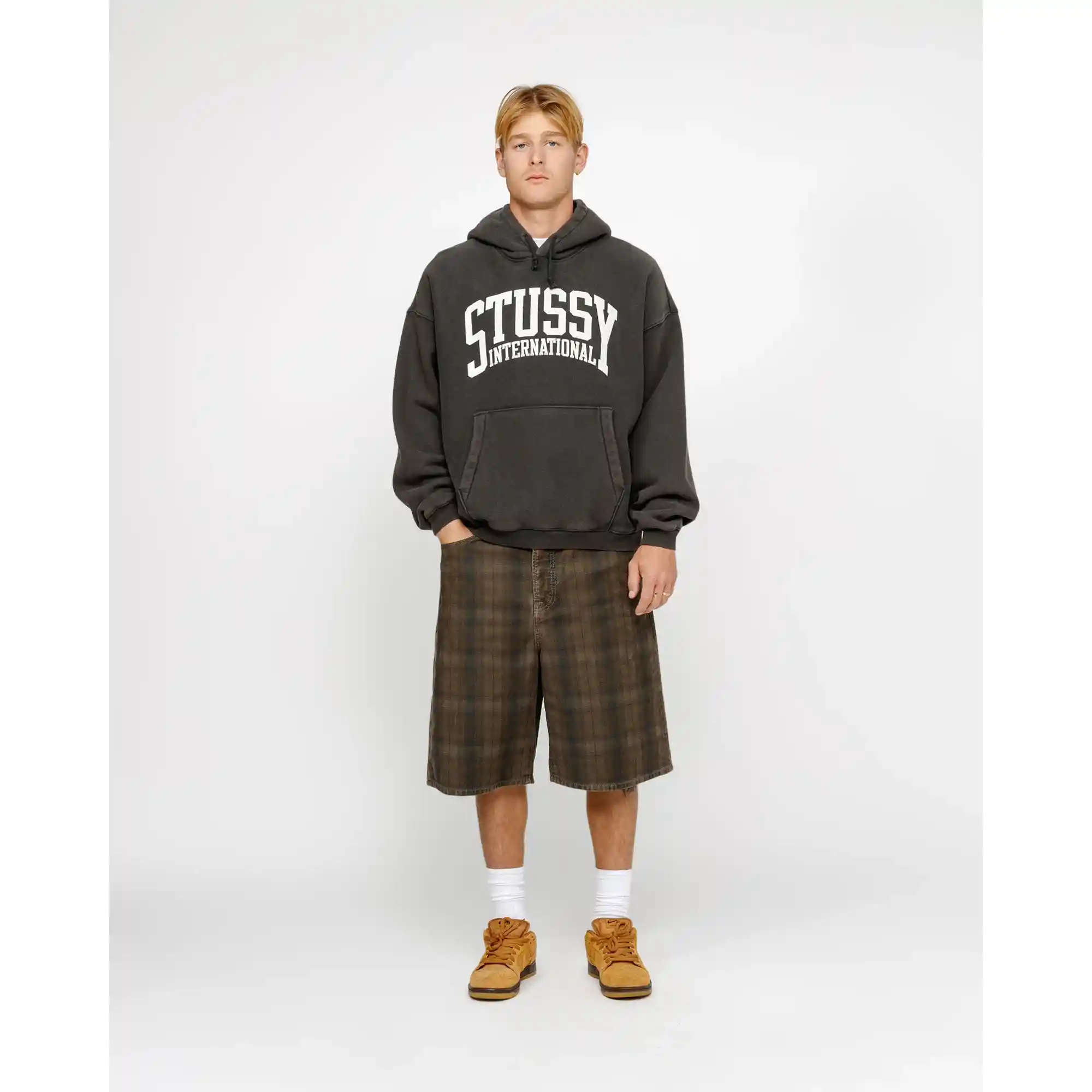 Stussy Stussy Intl Relaxed Hood, washed black - Image 2