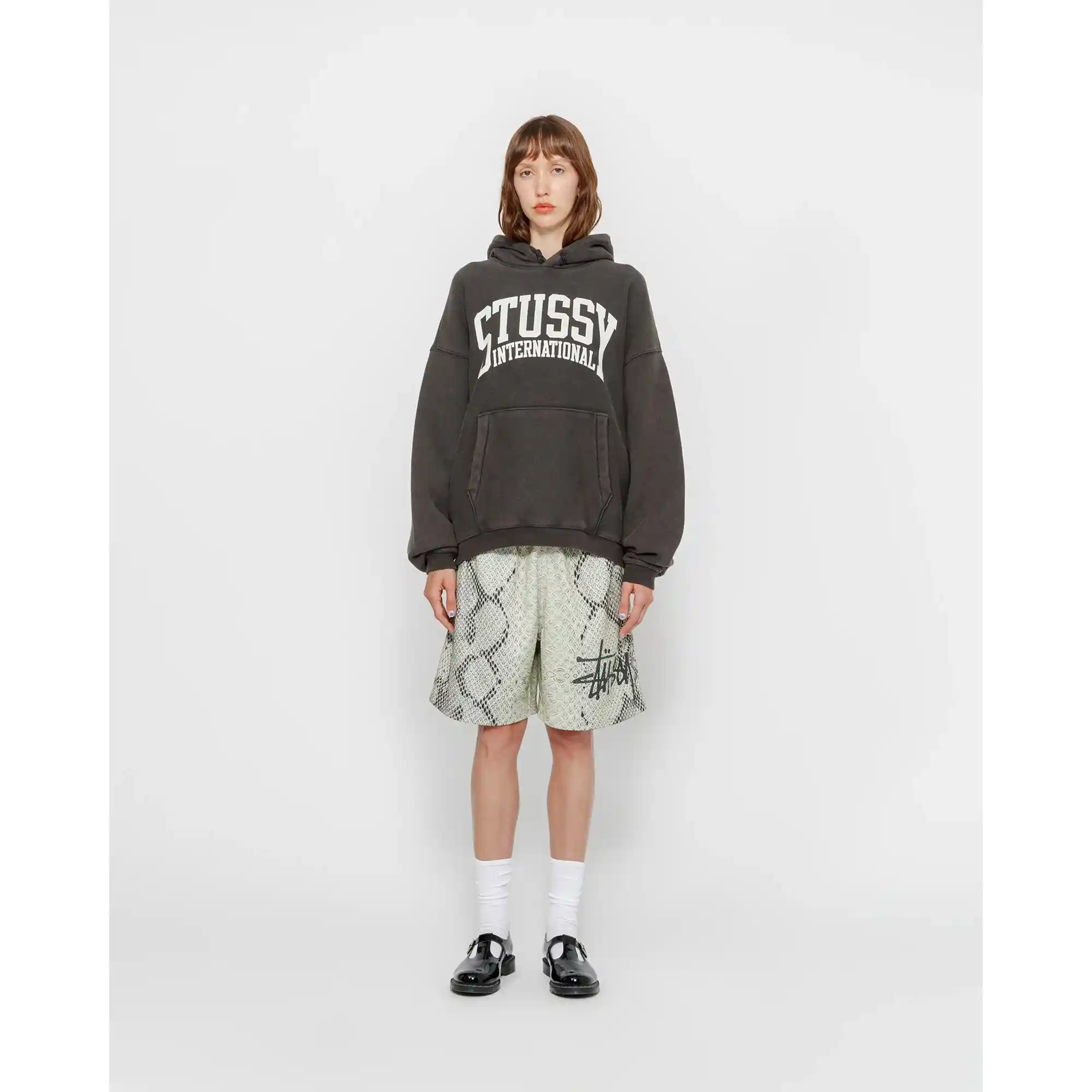 Stussy Stussy Intl Relaxed Hood, washed black - Image 3