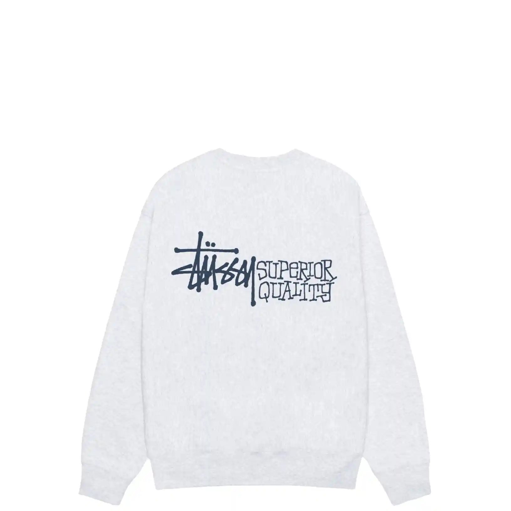 Stussy Superior Quality Crew, ash heather - Image 2