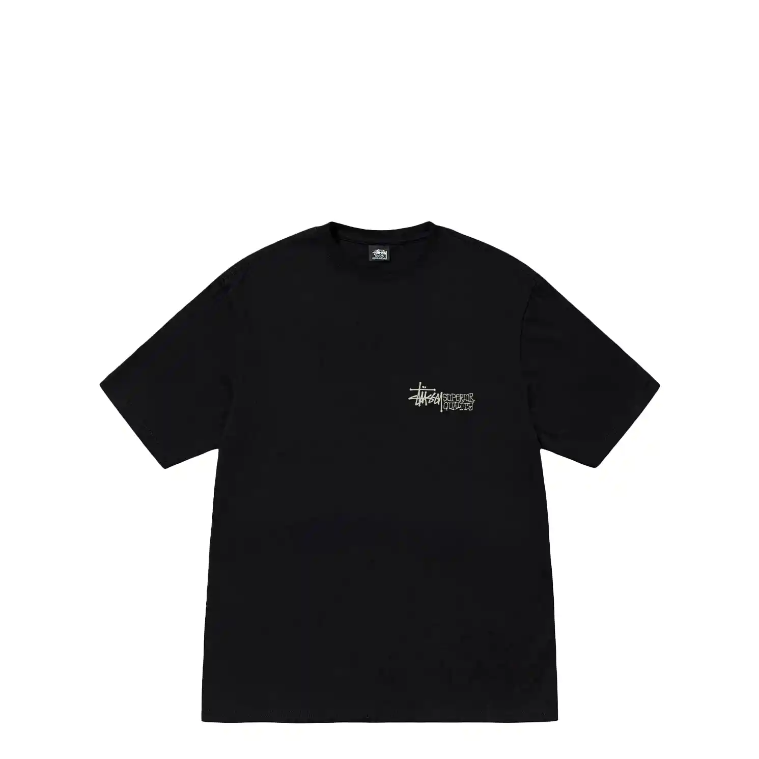Stussy Superior Quality Pigment Dyed Tee, black