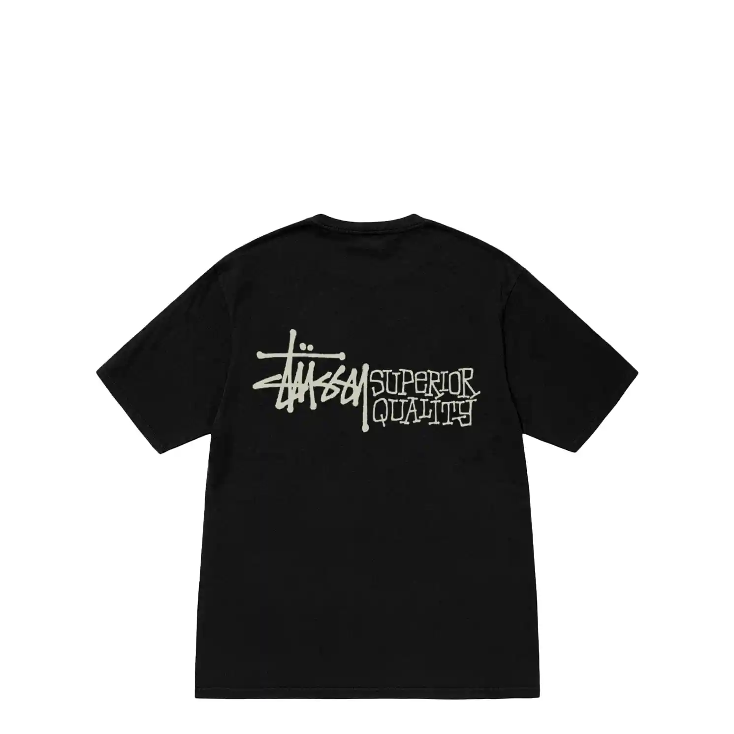 Stussy Superior Quality Pigment Dyed Tee, black - Image 2
