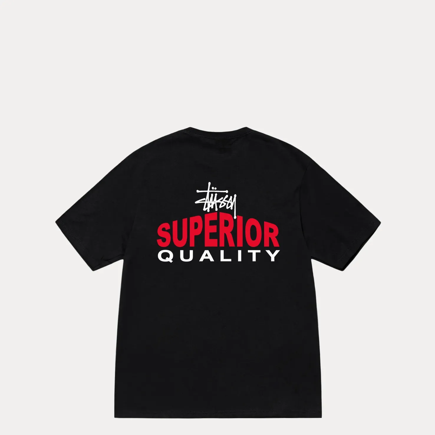 Stussy Superior Quality Tee, black