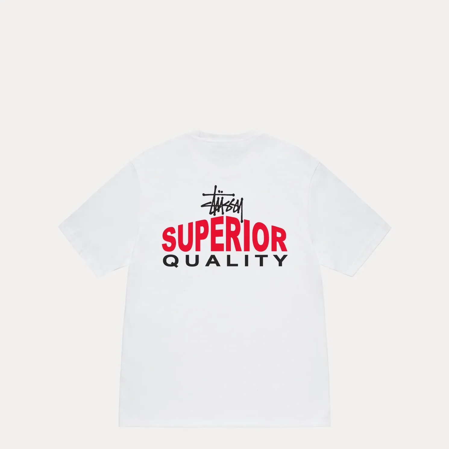 Stussy Superior Quality Tee, white
