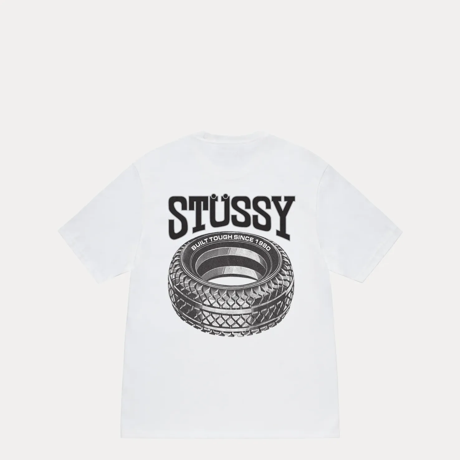 Stussy Tough Tread Tee, white