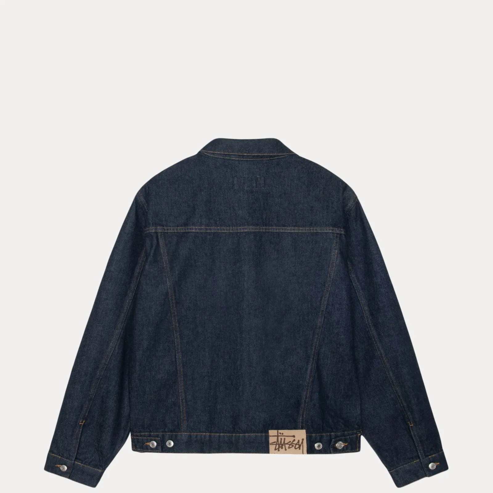 Stussy Trucker Denim, rinsed indigo - Image 4