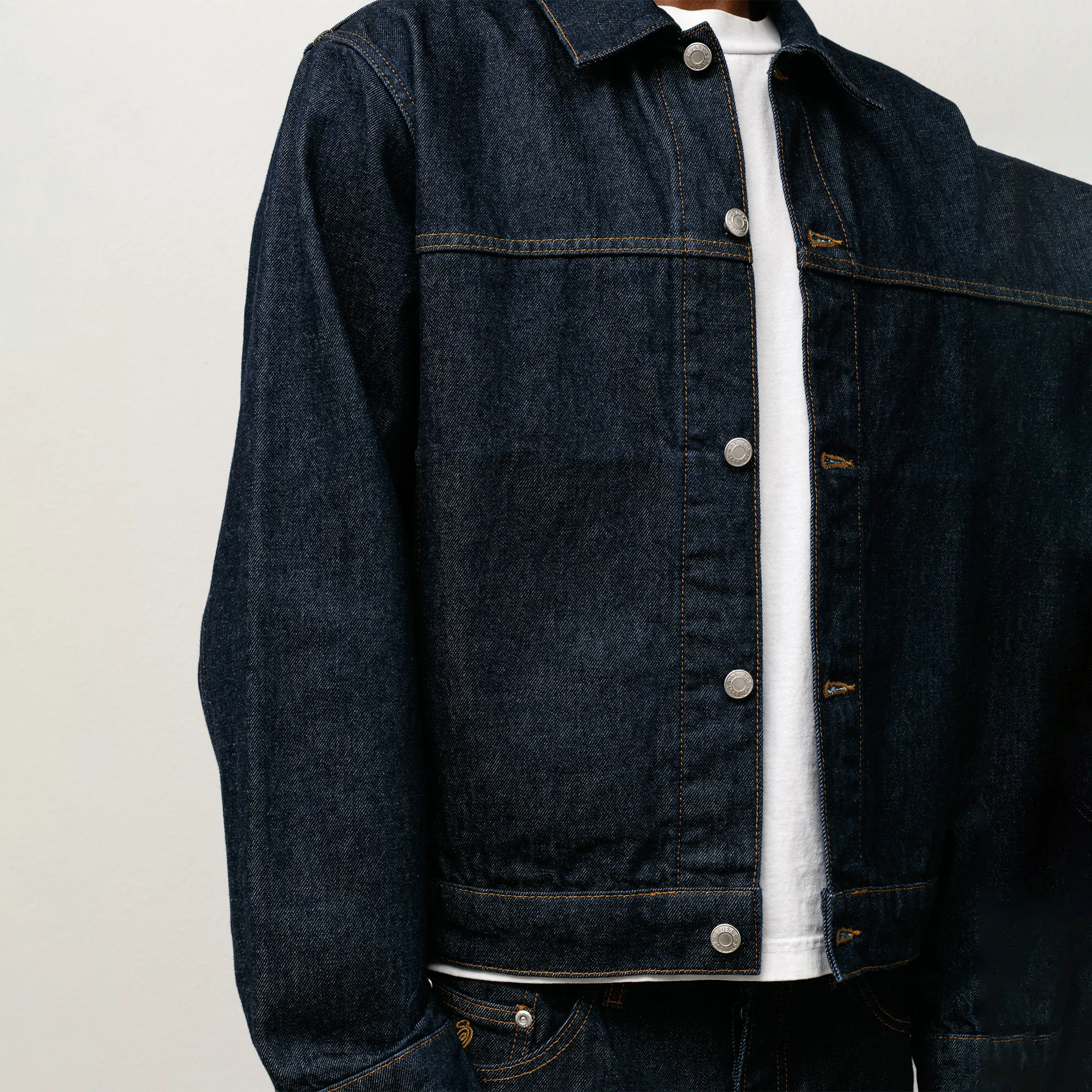 Stussy Trucker Denim, rinsed indigo - Image 6