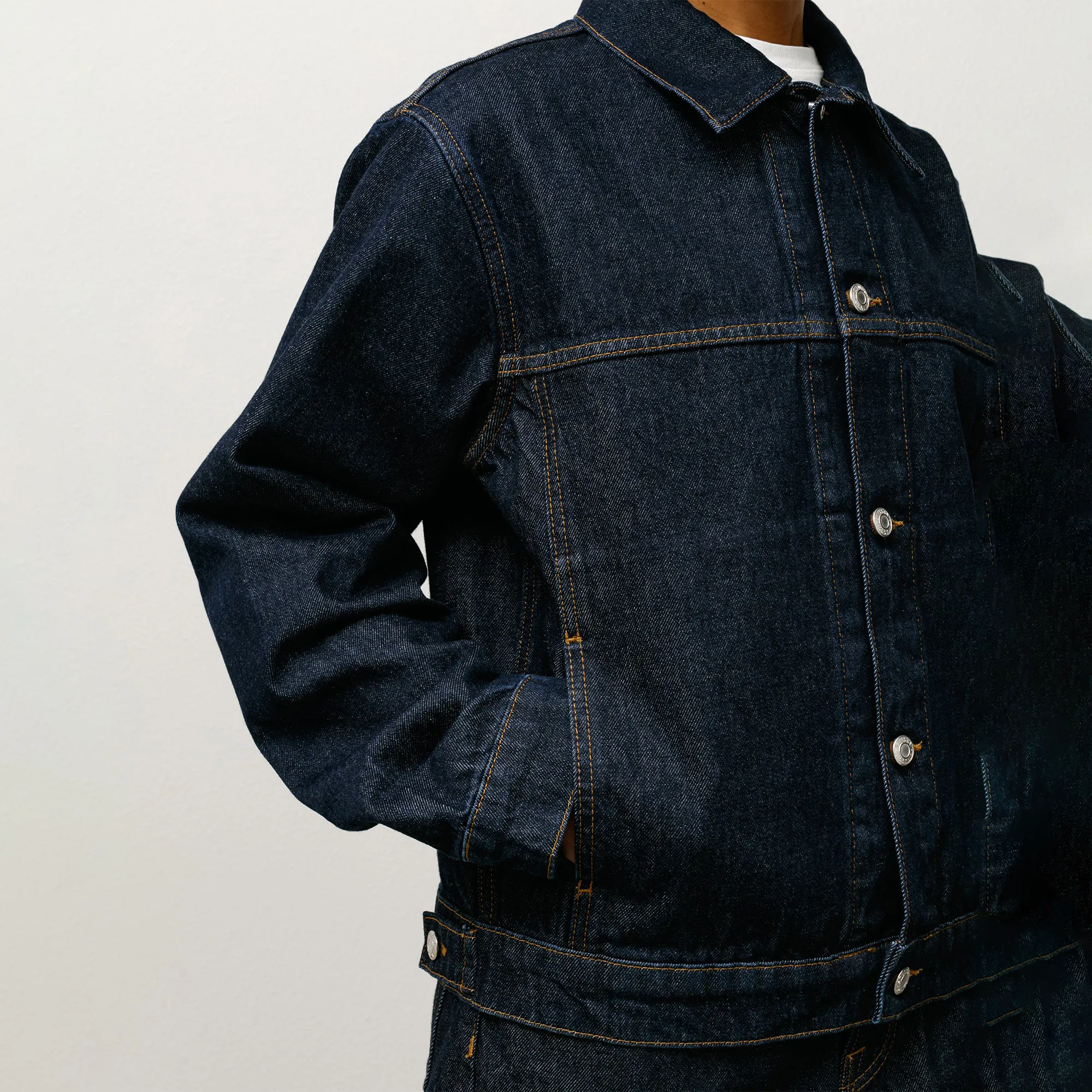 Stussy Trucker Denim, rinsed indigo - Image 8