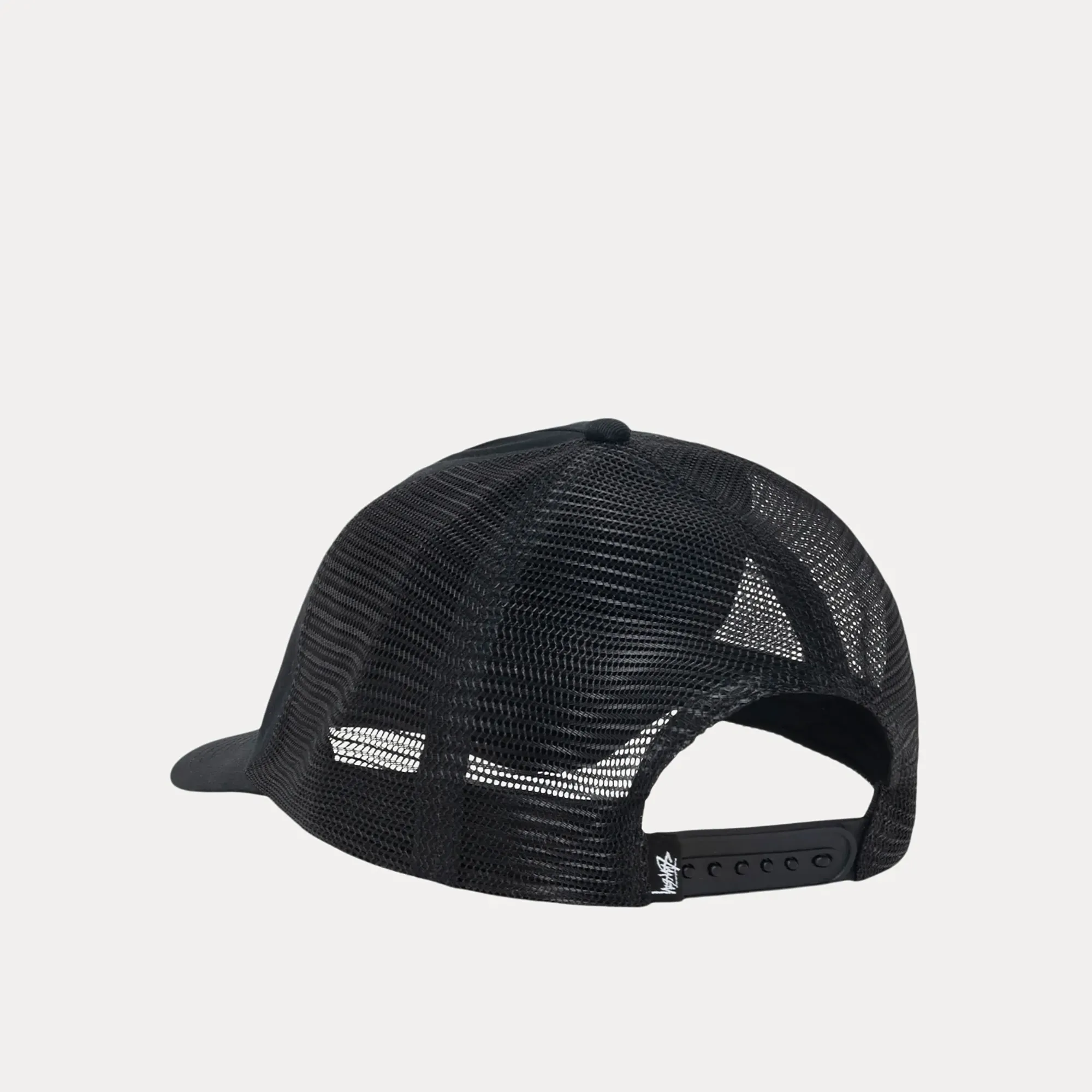 Stussy Trucker S Crown Cap, shadow black - Image 2