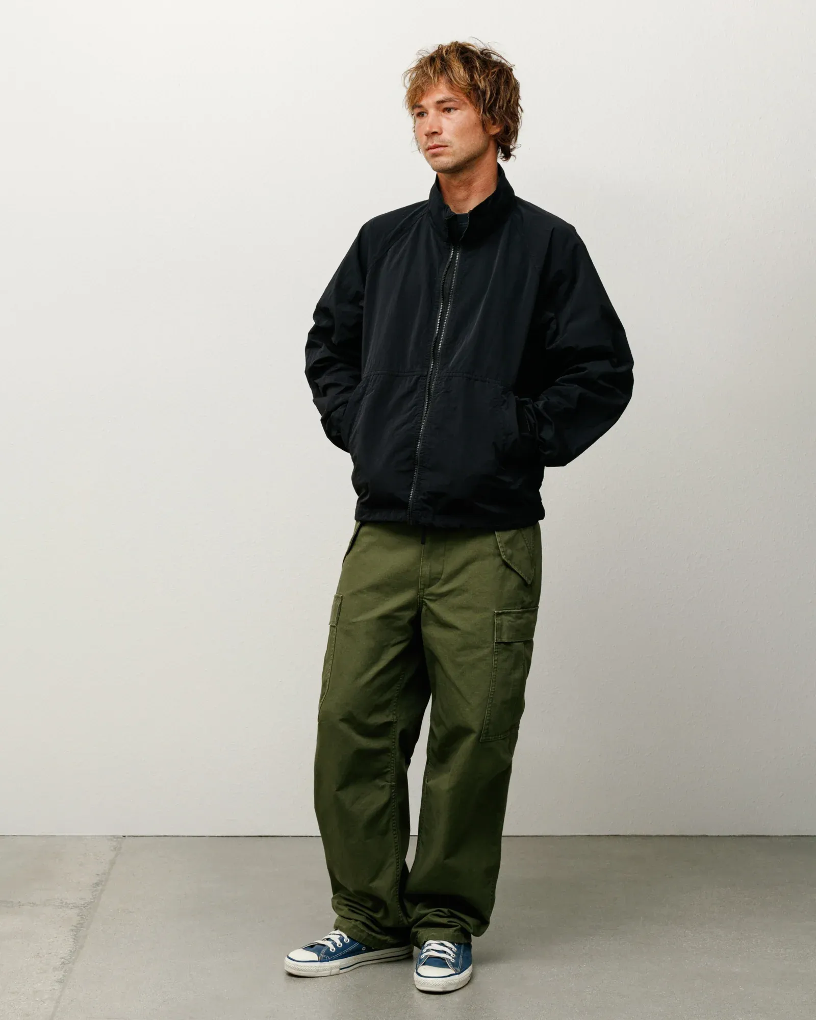 Stussy Warm Up Jacket, black - Image 2