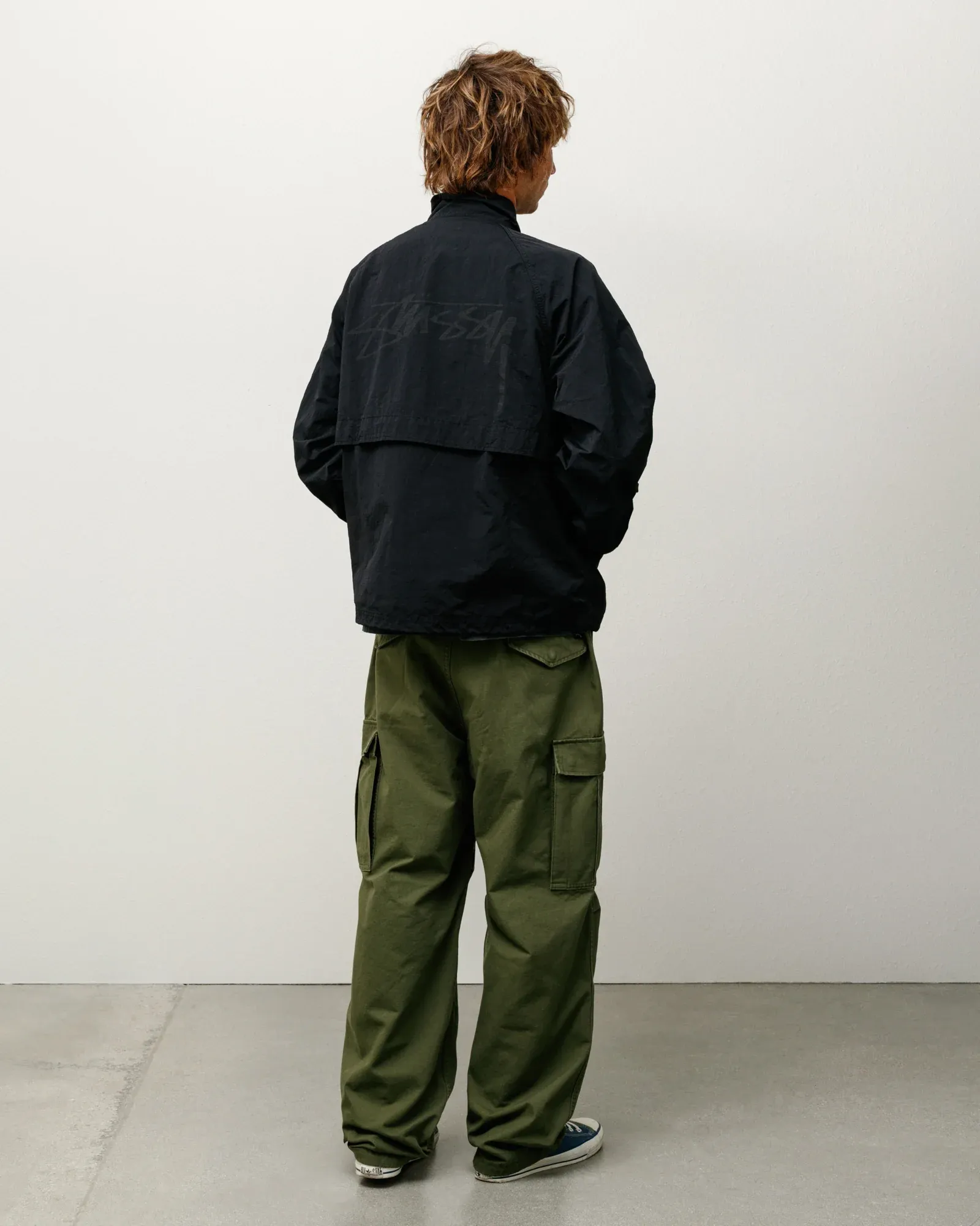 Stussy Warm Up Jacket, black - Image 8