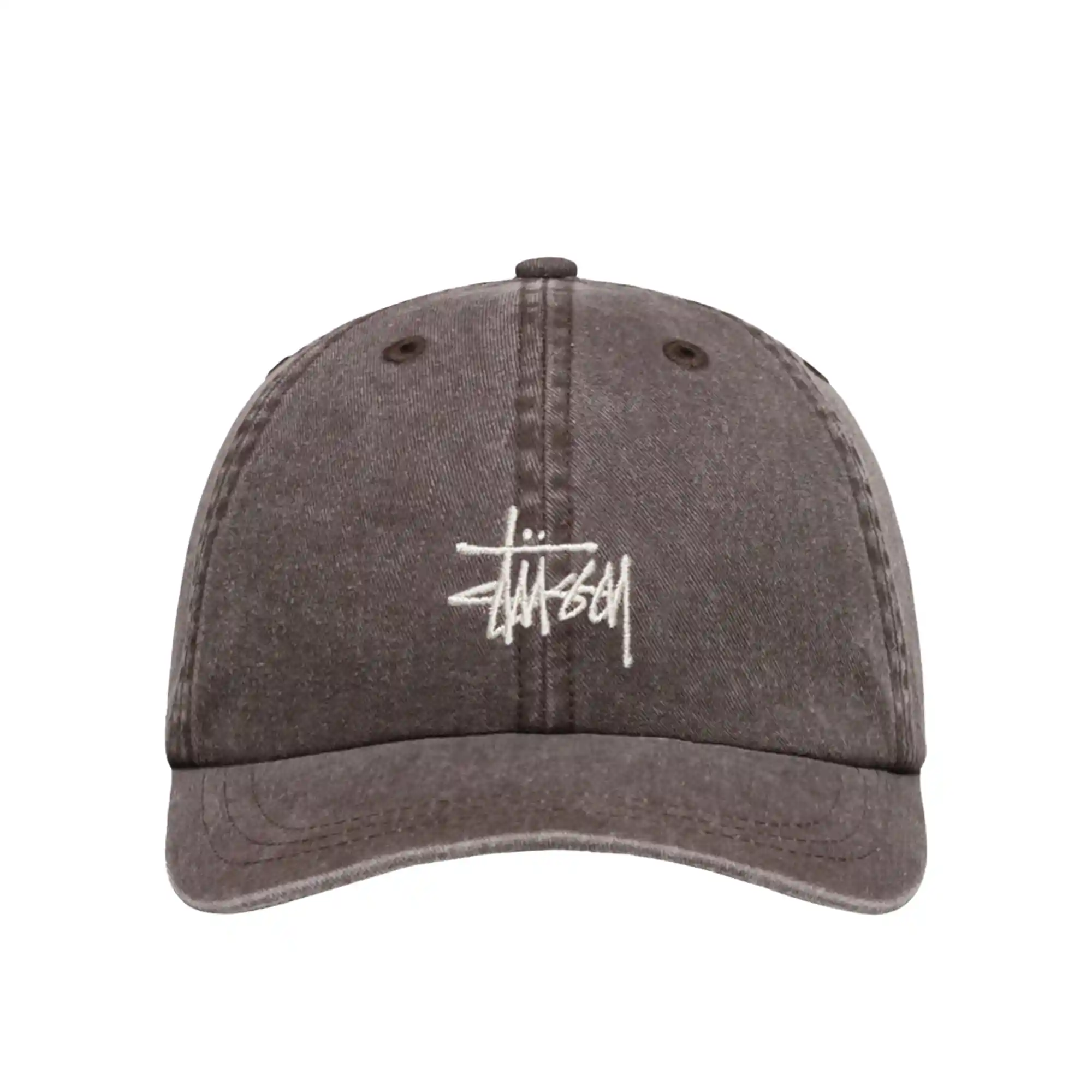 Stussy Washed Basic Low Pro Cap, mocha - Image 3