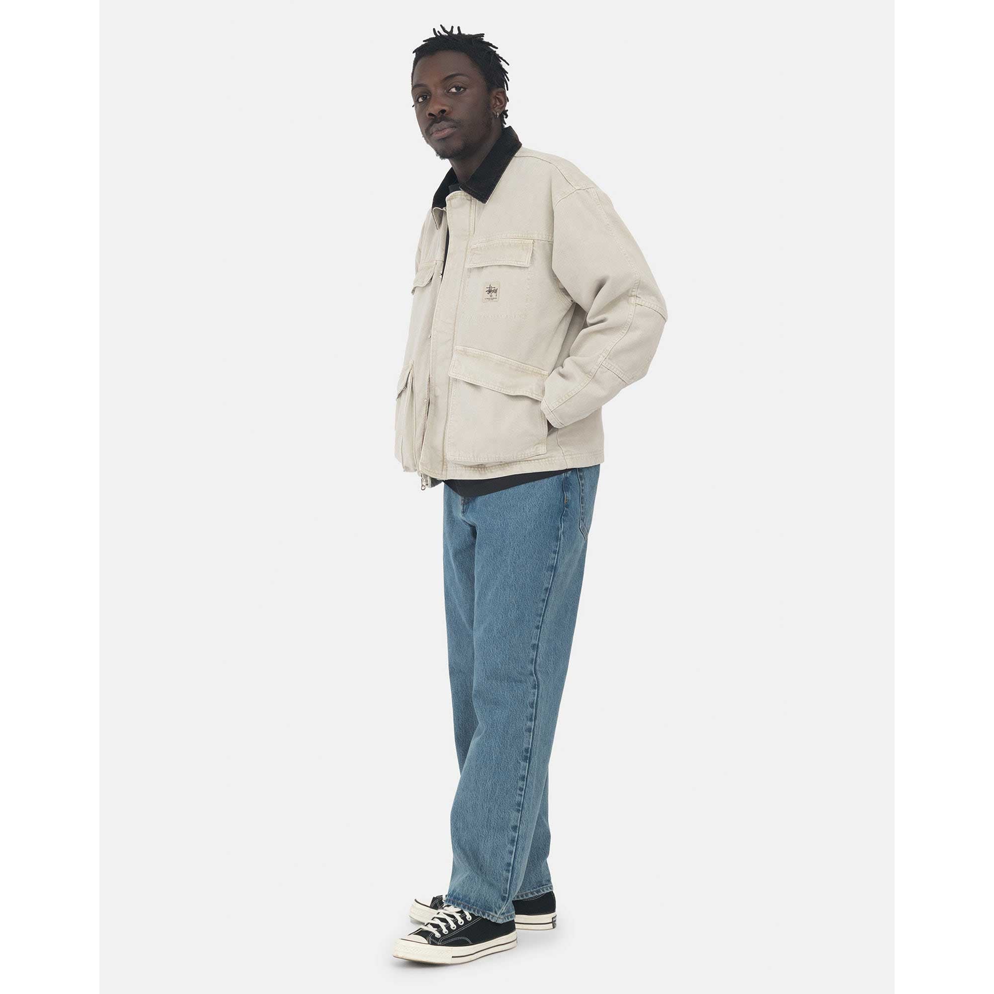 Stussy Washed Canvas Shop Jacket - Image 4