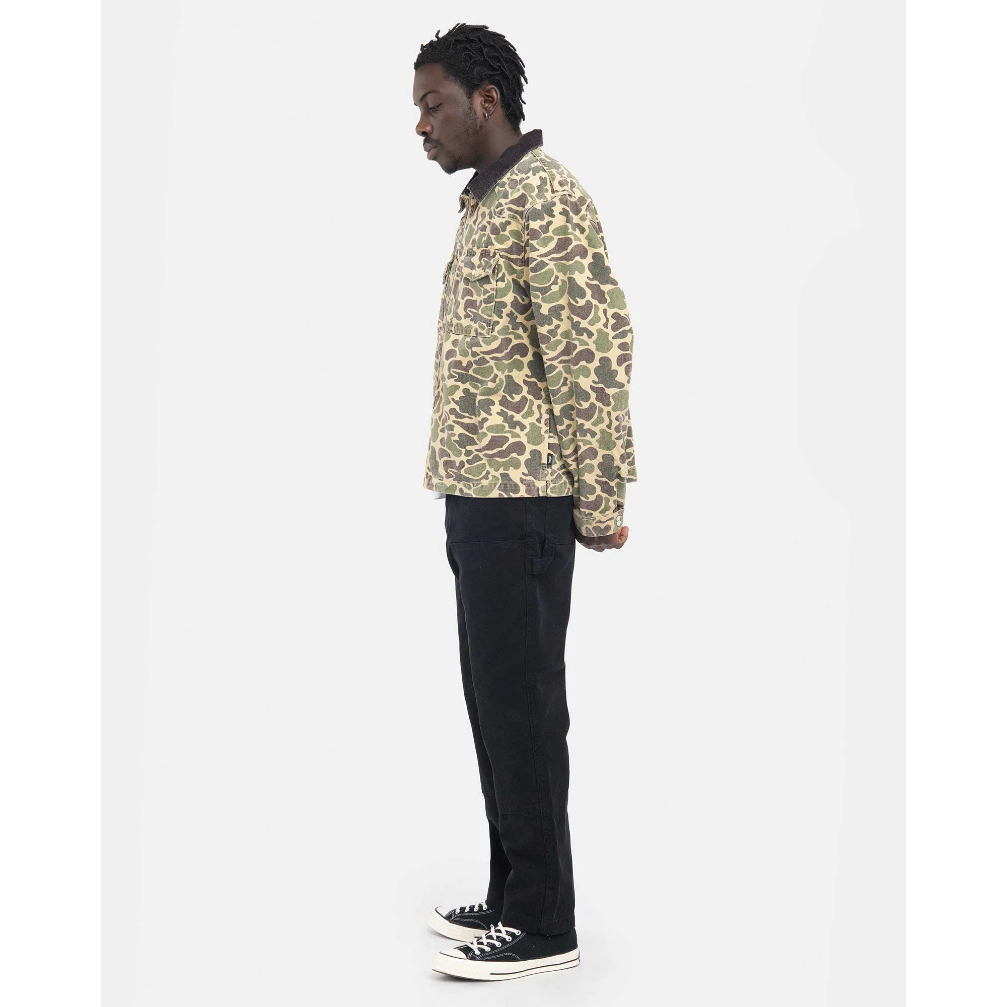 Stussy Washed Canvas Work Shirt - Image 4