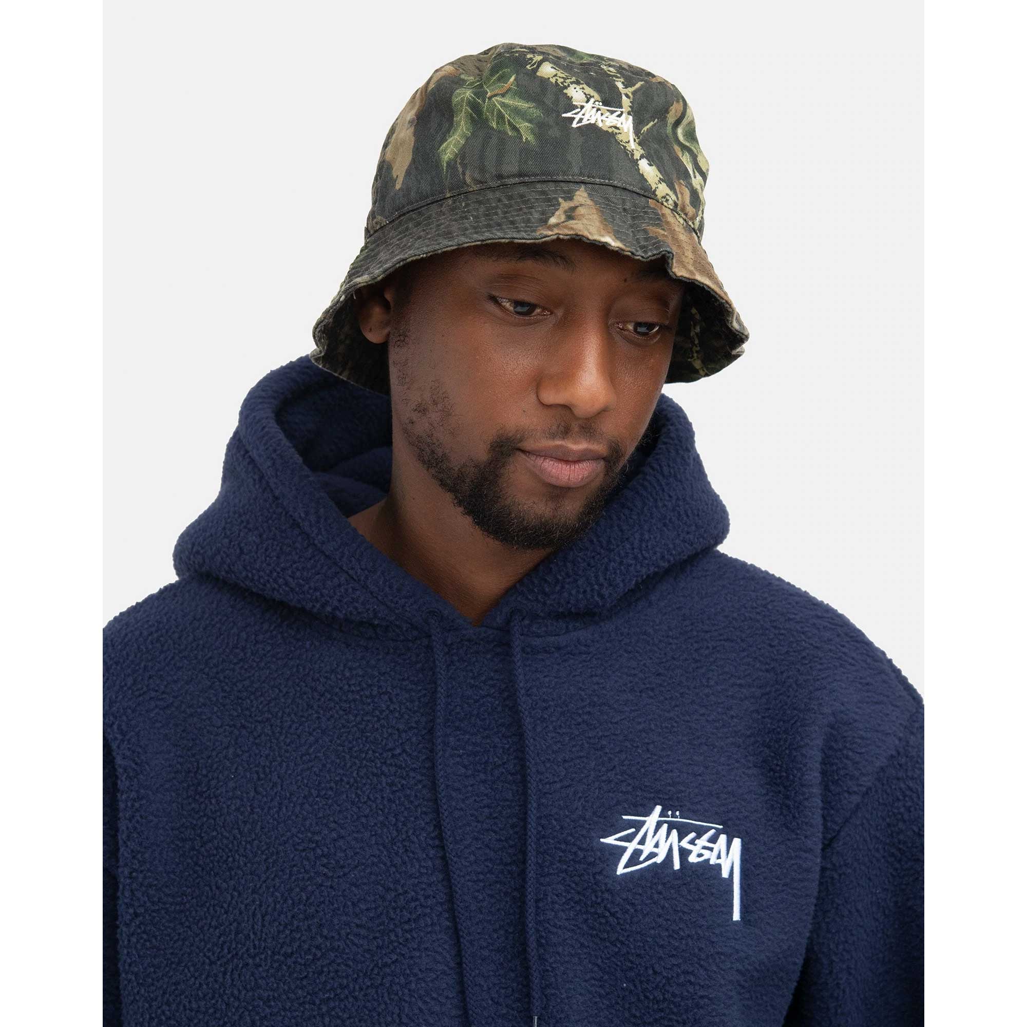 Stussy Washed Stock Bucket Hat - Image 2