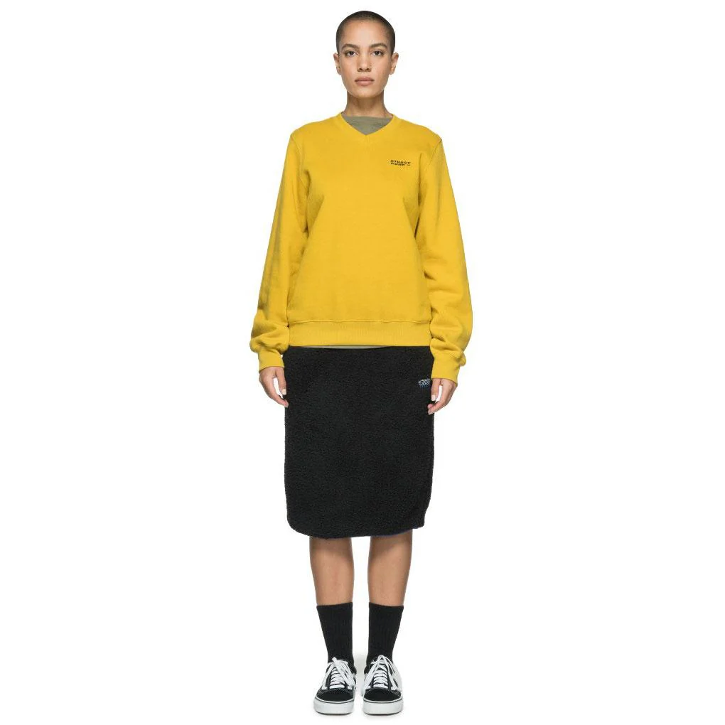 Stussy Womens Elin v-neck fleece - Image 5