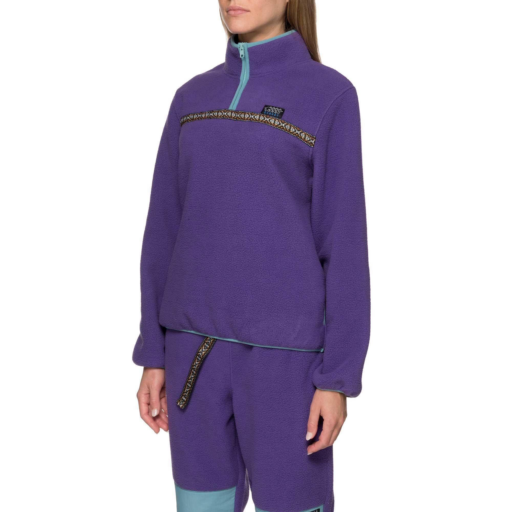 Stussy Womens Summit half zip Polar fleece - Image 3