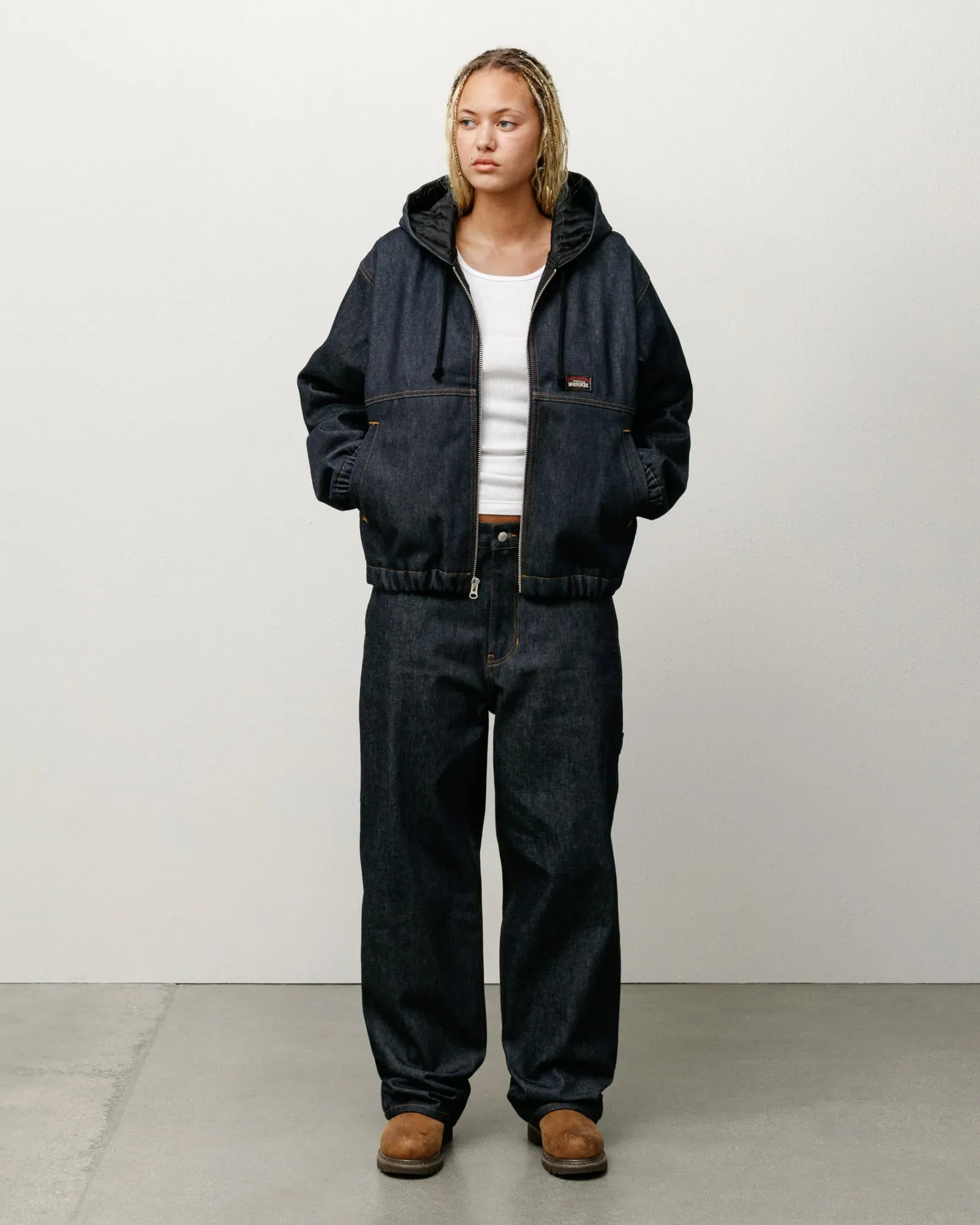Stussy Work Jacket Denim, raw indigo - Image 2