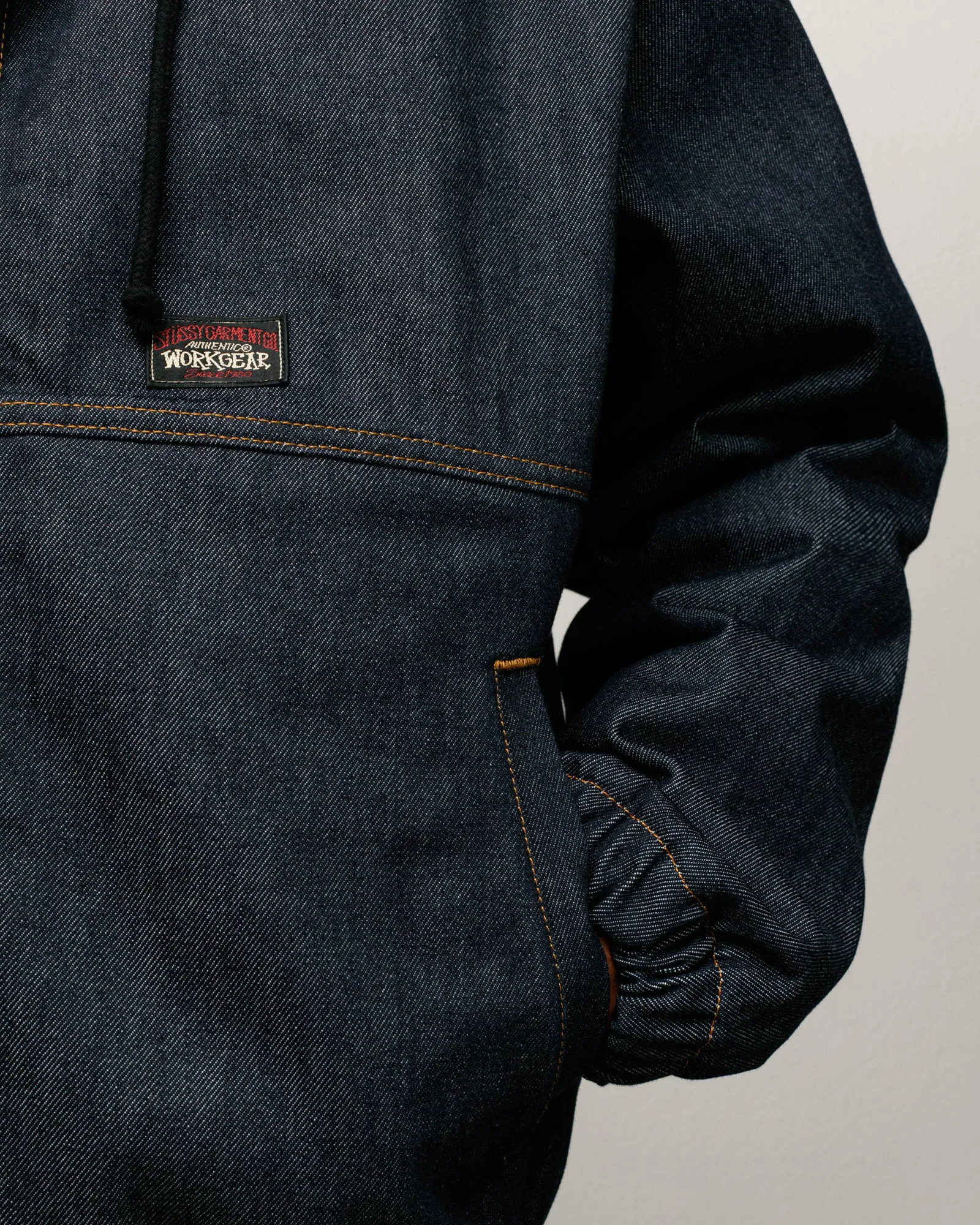 Stussy Work Jacket Denim, raw indigo - Image 4