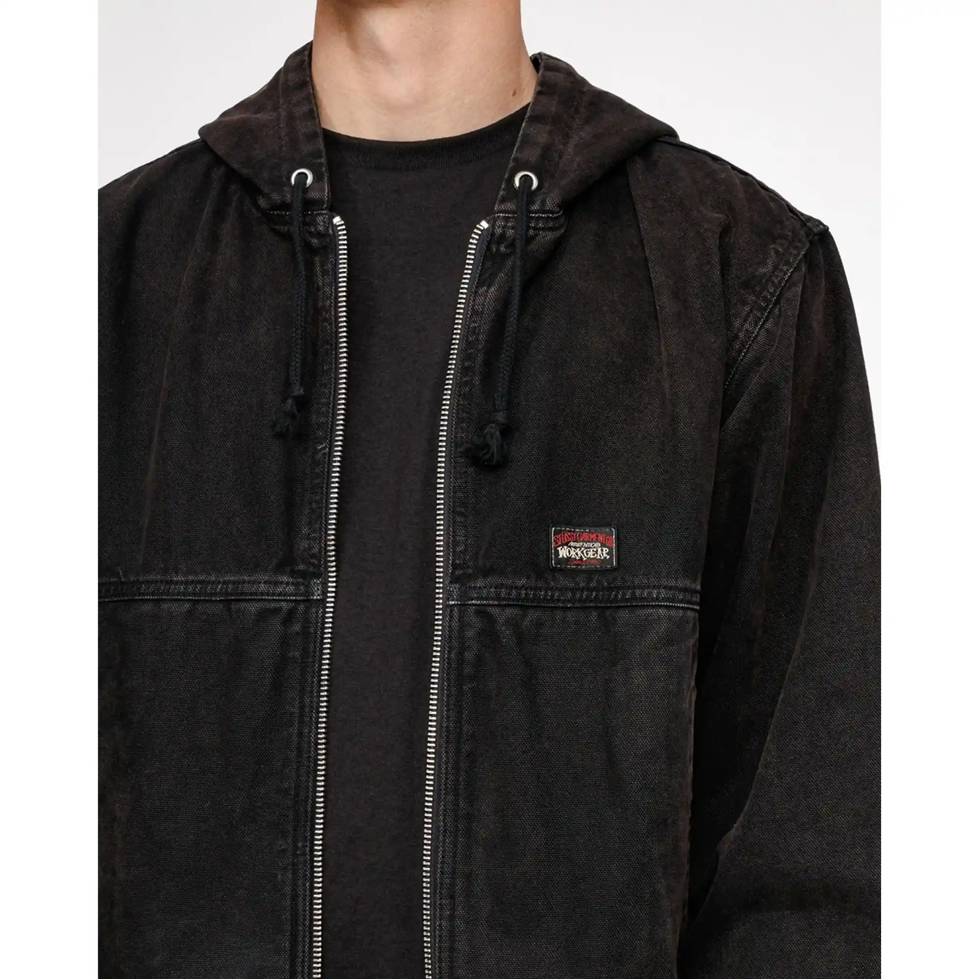 Stussy Work Jacket Unlined Canvas, black - Image 2