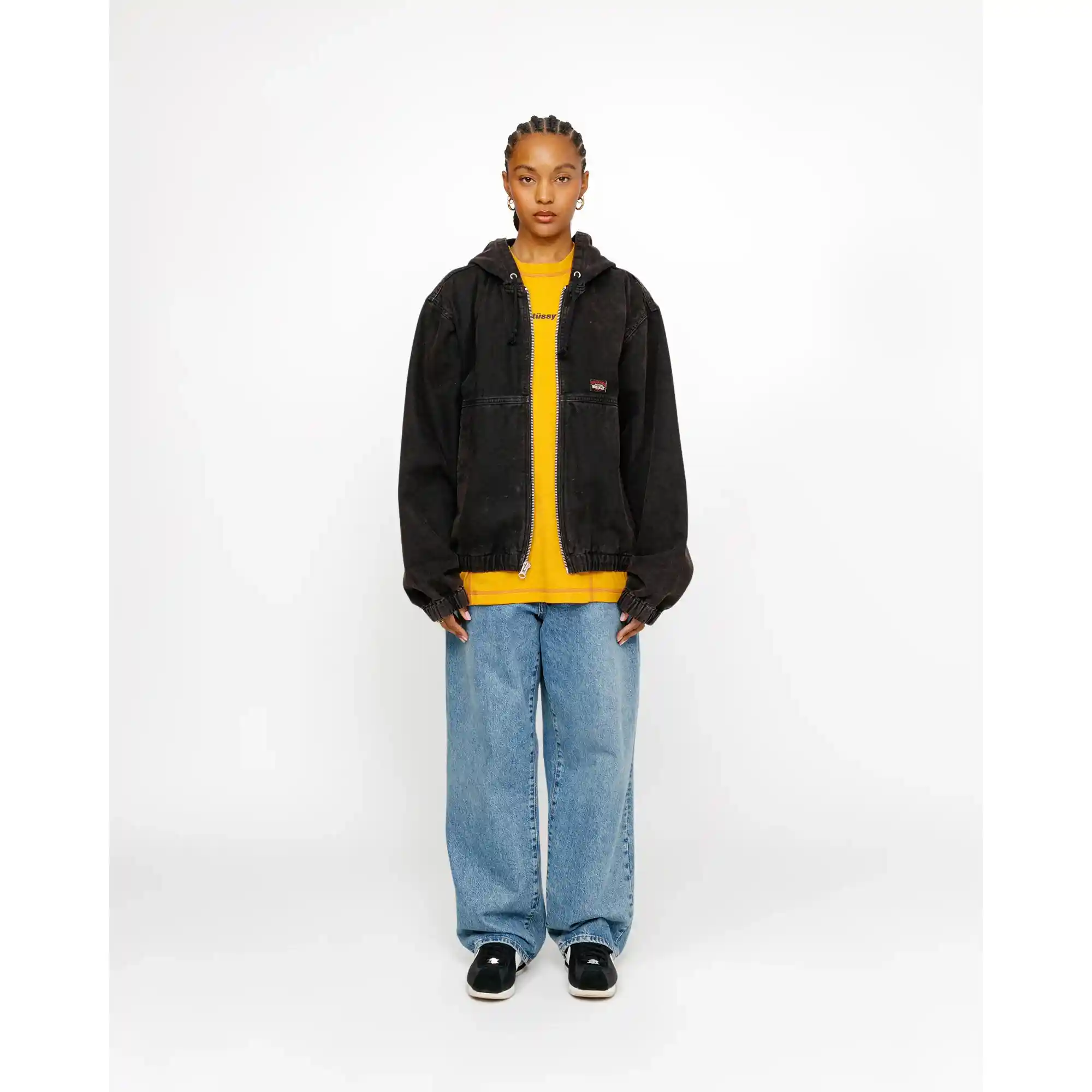 Stussy Work Jacket Unlined Canvas, black - Image 6