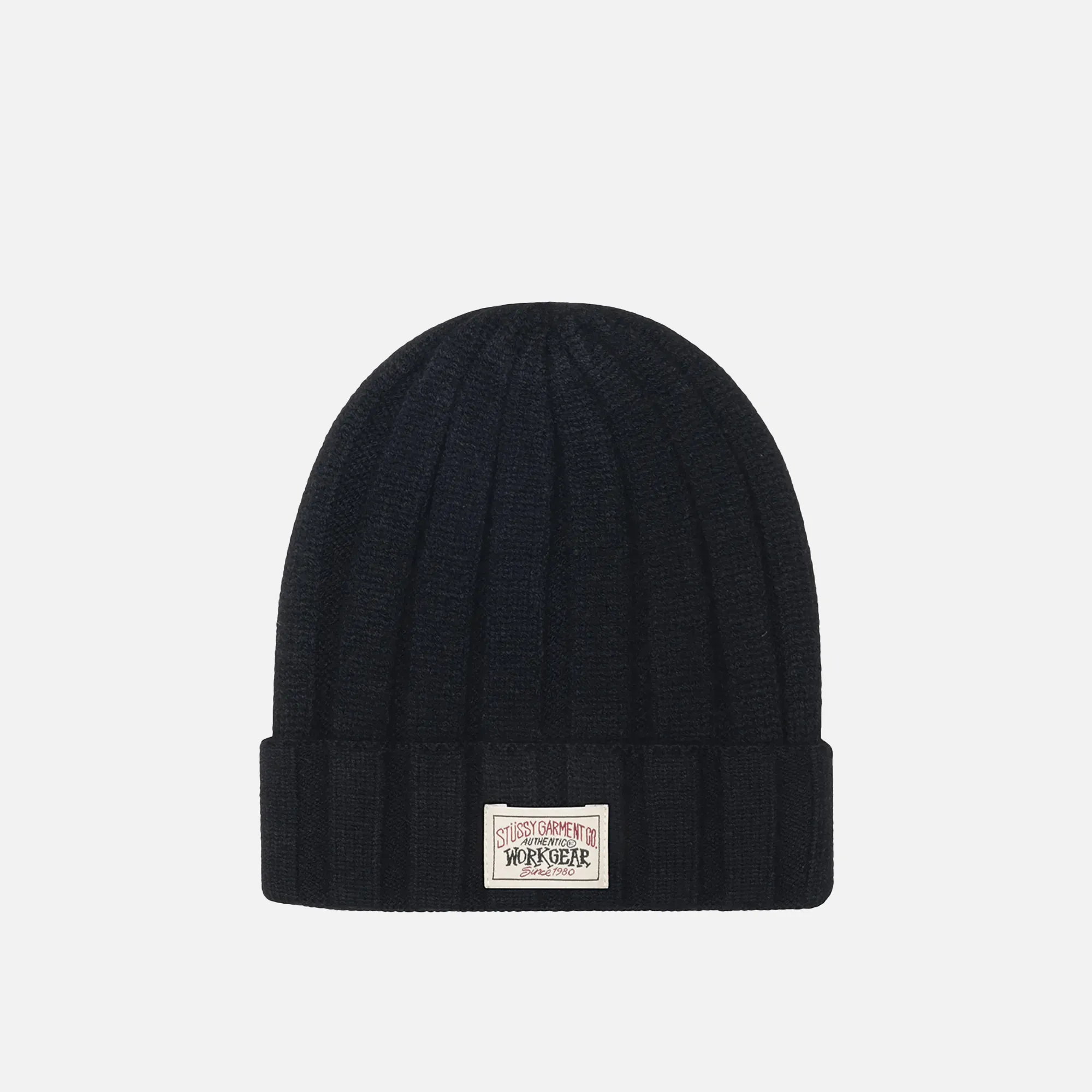 Stussy Workwear Cuff Beanie, black