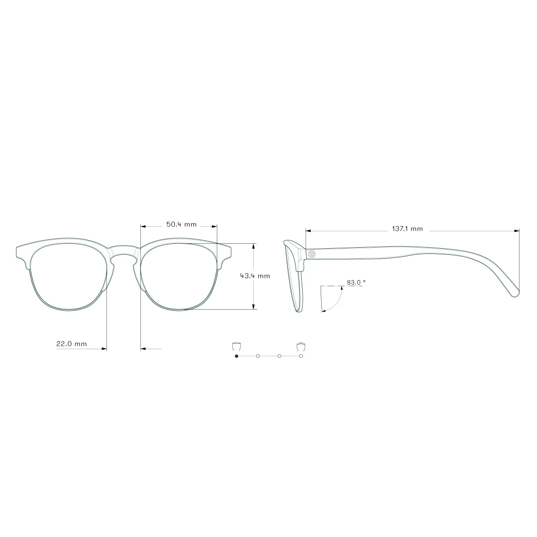 Sunski Avila Polarized Sunglasses, Black Slate - Image 5