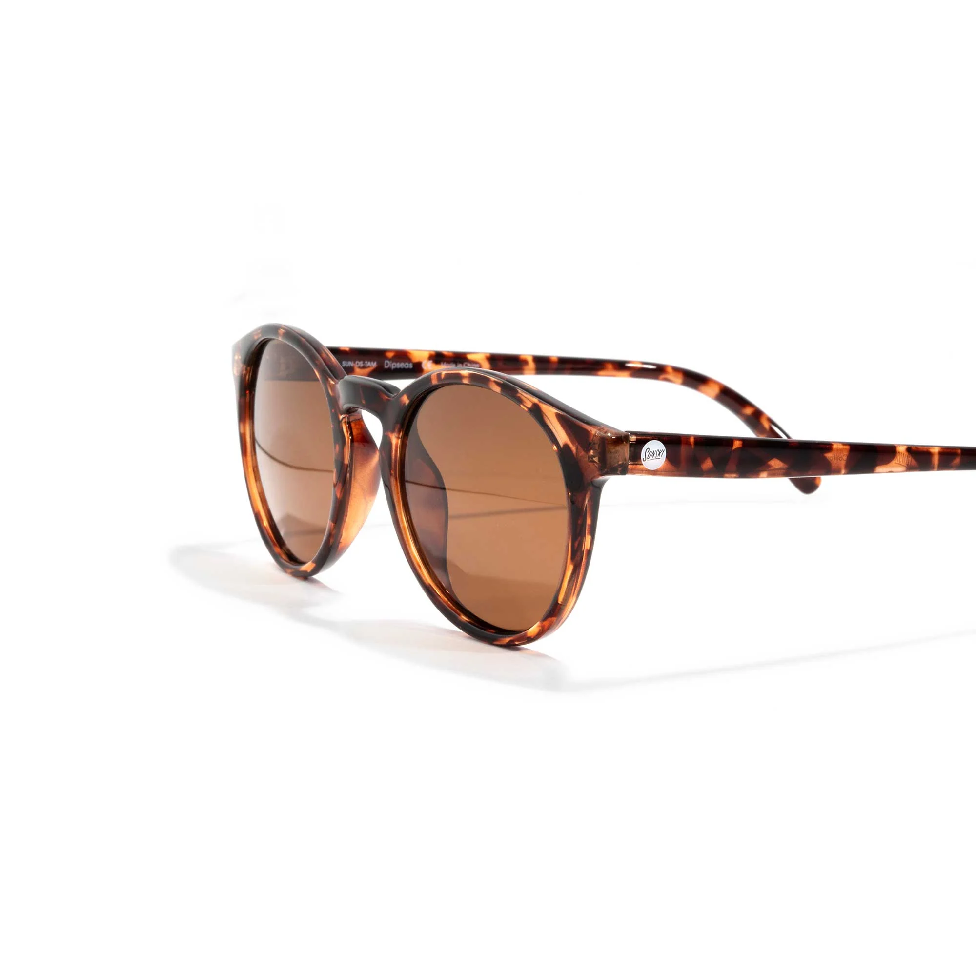 Sunski Dipsea Polarized Sunglasses, Tortoise Amber - Image 3