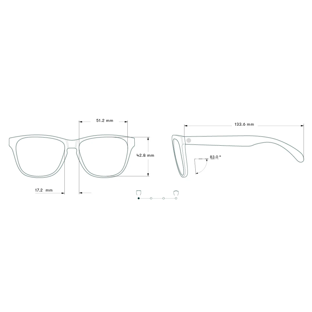 Sunski Headland Polarized Sunglasses, Black Forest - Image 4