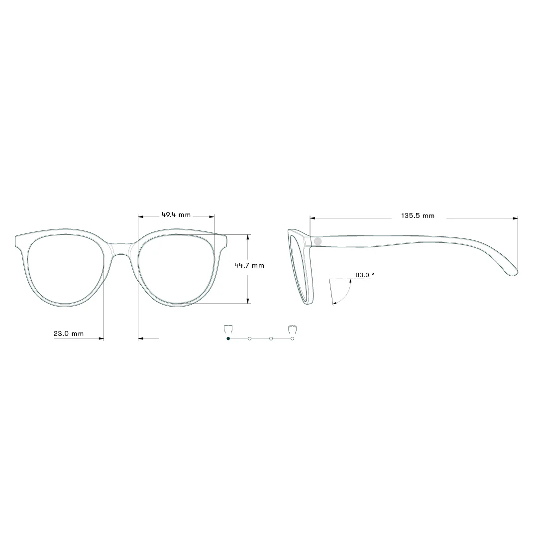 Sunski Makani Polarized Sunglasses, Honey Ocean - Image 5