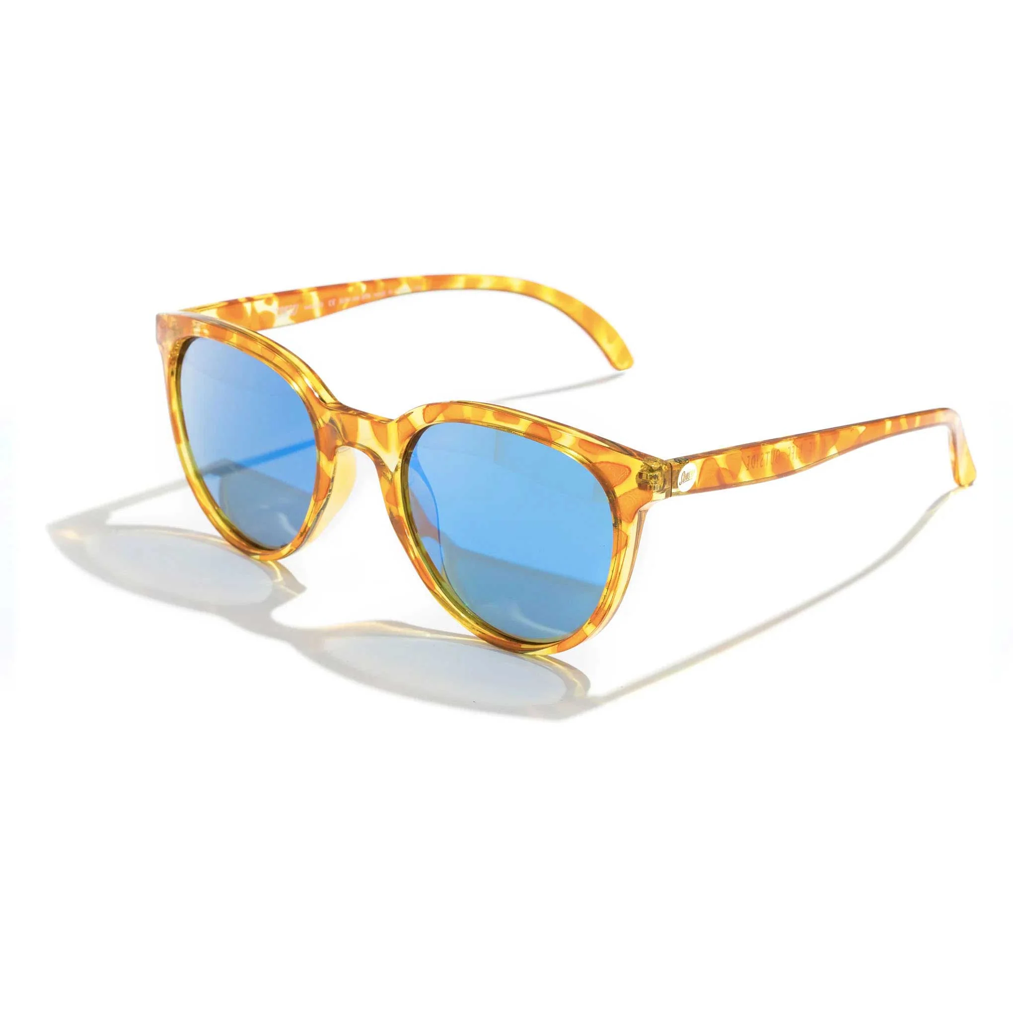 Sunski Makani Sunglasses, Blonde Tortoise Aqua - Image 2