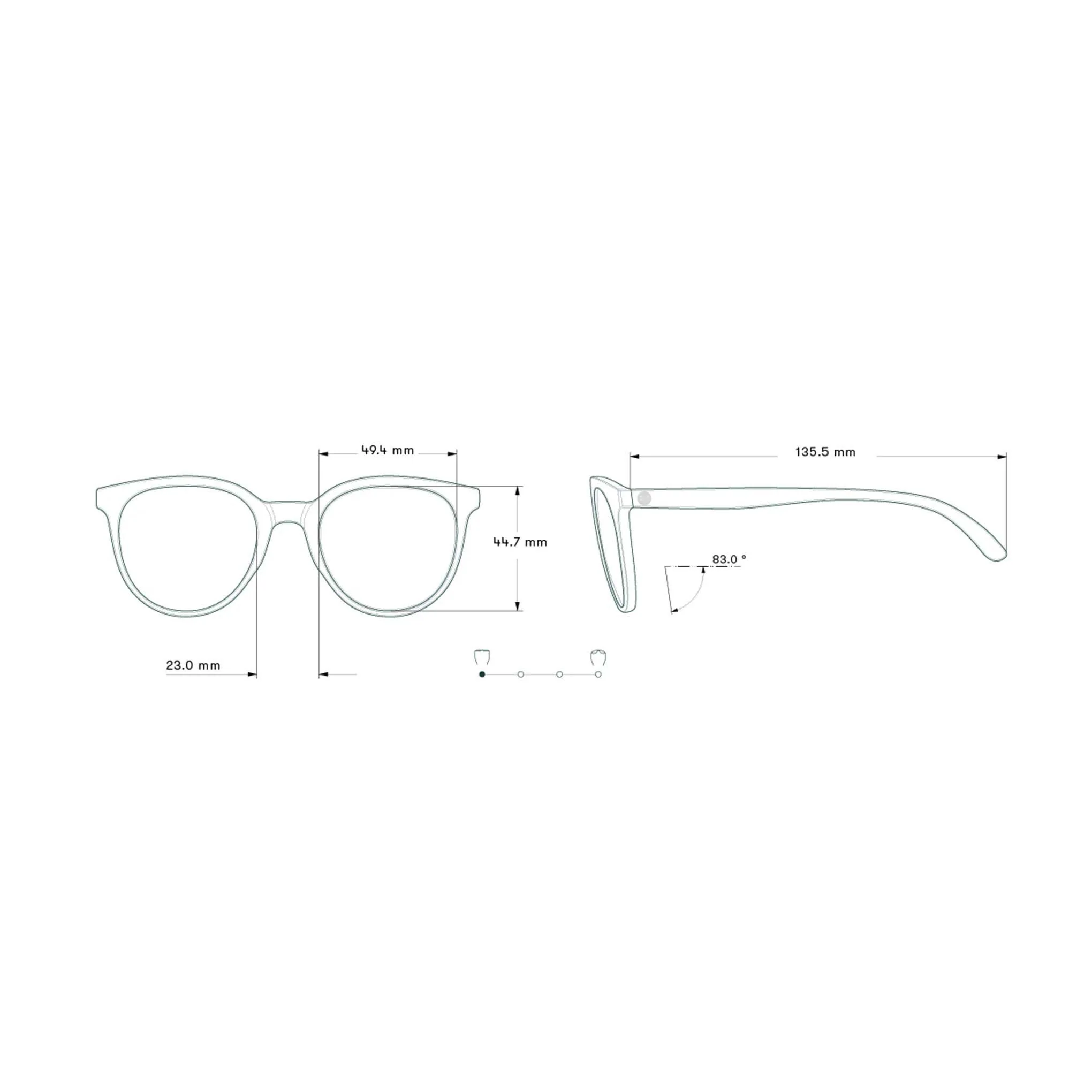 Sunski Makani Sunglasses, Blonde Tortoise Aqua - Image 3