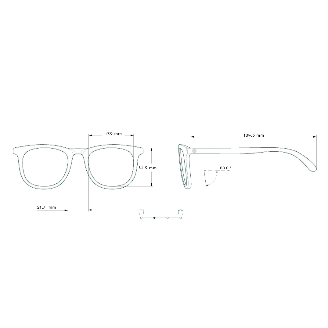 Sunski Seacliff Polarized Sunglasses, Black Slate - Image 3