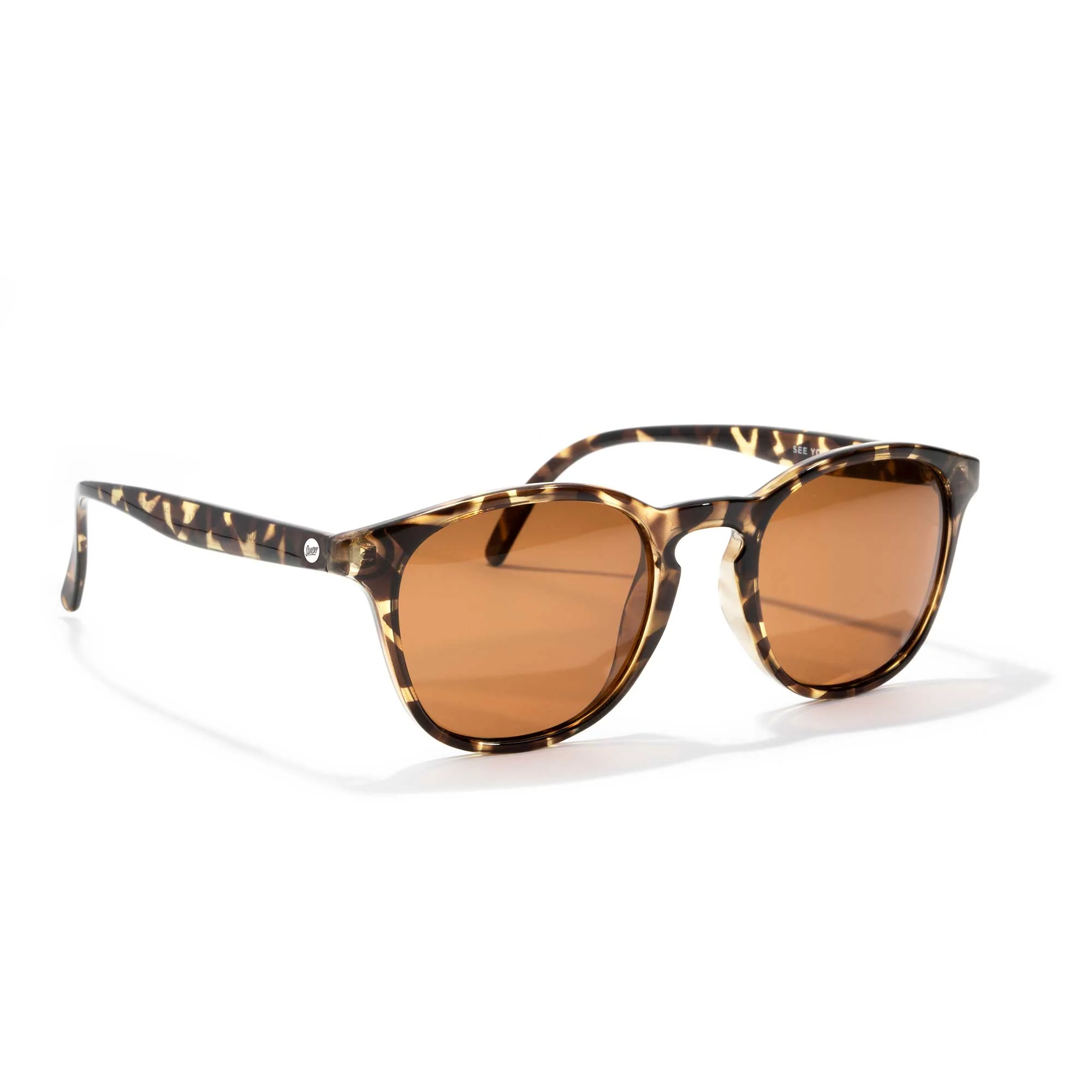 Sunski Yuba Polarized Sunglasses, Tortoise Amber - Image 2