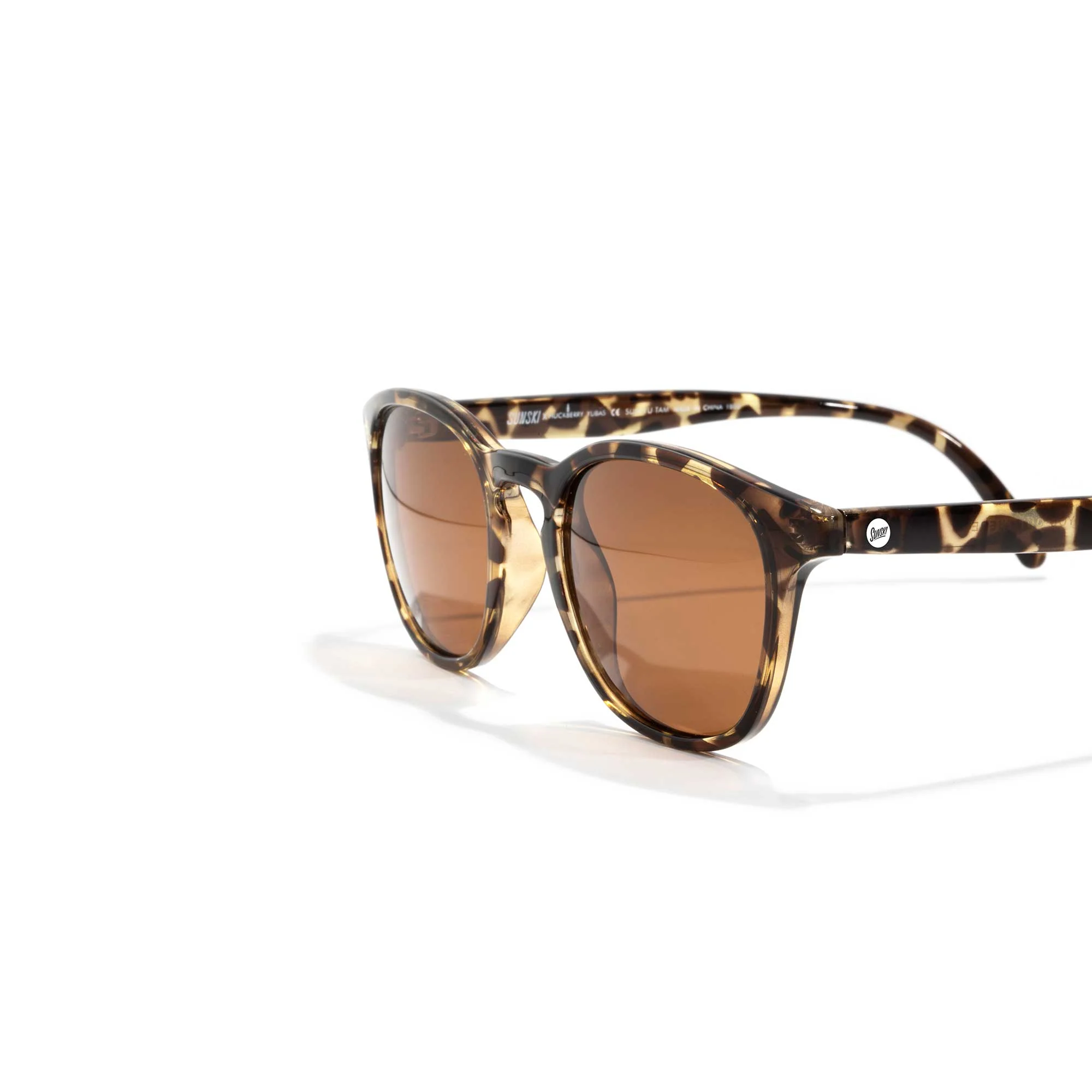 Sunski Yuba Polarized Sunglasses, Tortoise Amber - Image 4