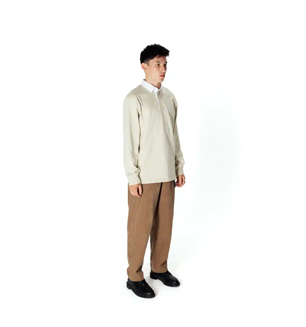 Taikan Longsleeve Polo Shirt - Image 4