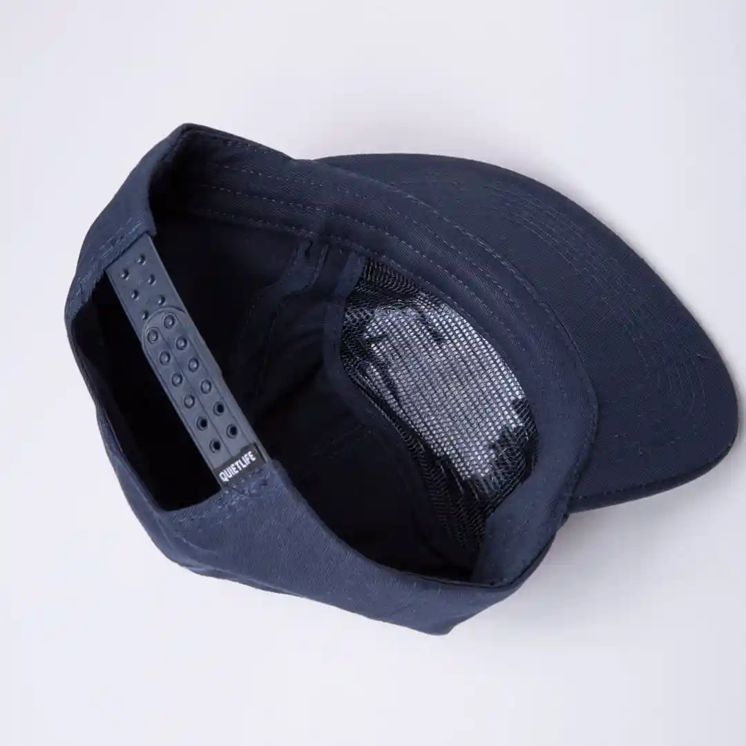 The Quiet Life Art Department Relaxed Snapback Hat, navy - Image 3