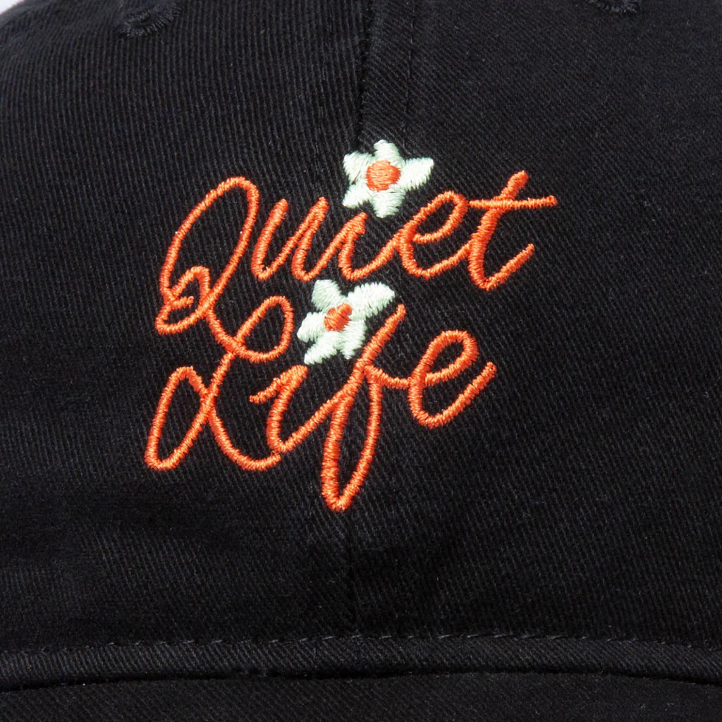 The Quiet Life Florist Dad Hat, black - Image 2
