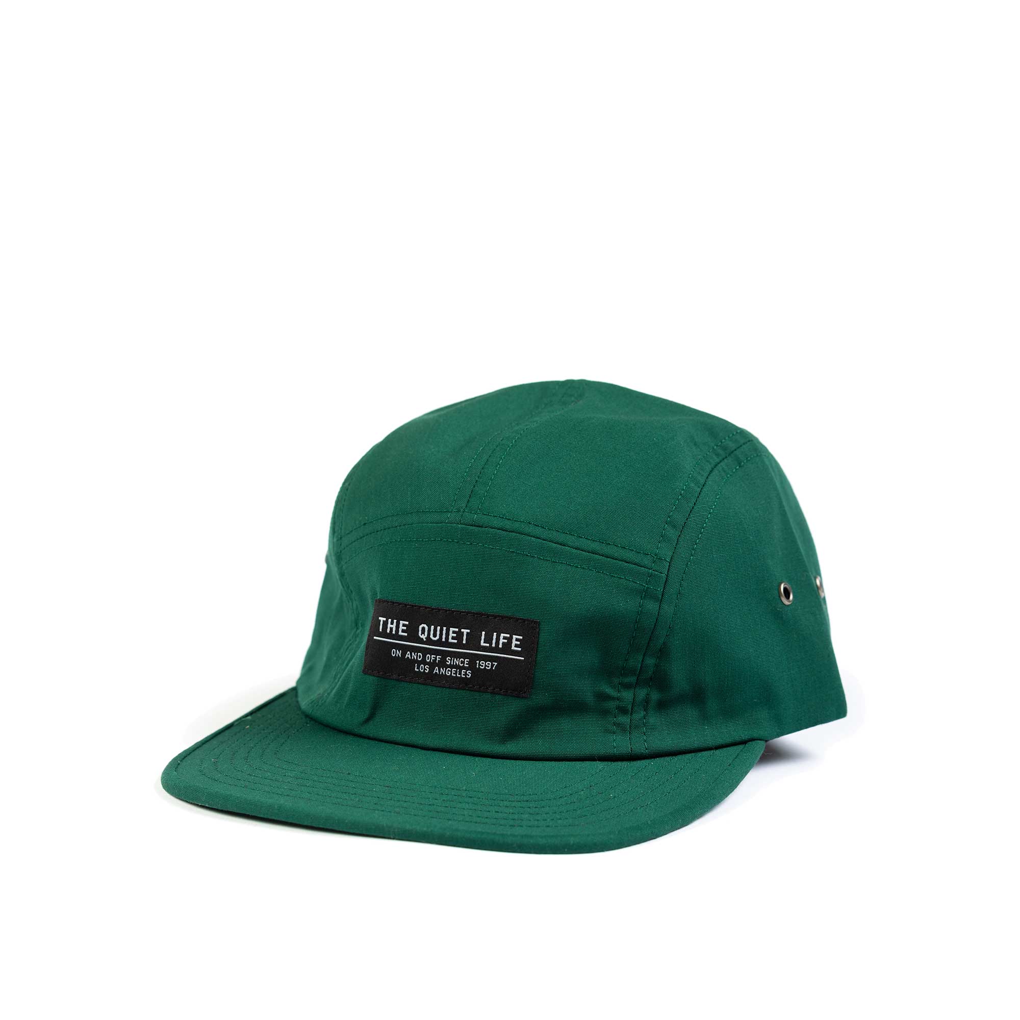 The Quiet Life Foundation 5 Panel Camper Hat, Hunter Green