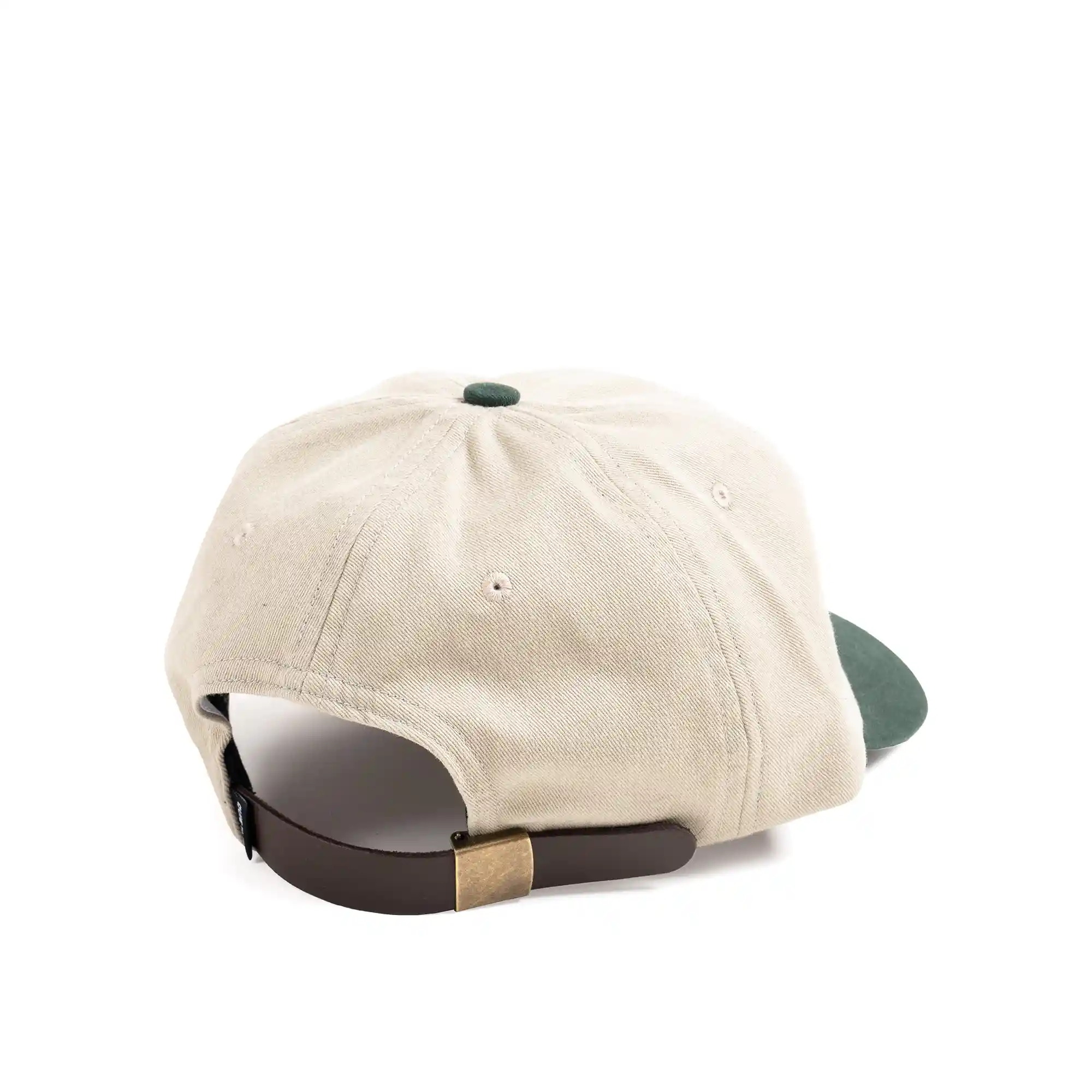 The Quiet Life Howell La Vie Polo Hat - Made In Usa, stone/huntergreen - Image 2
