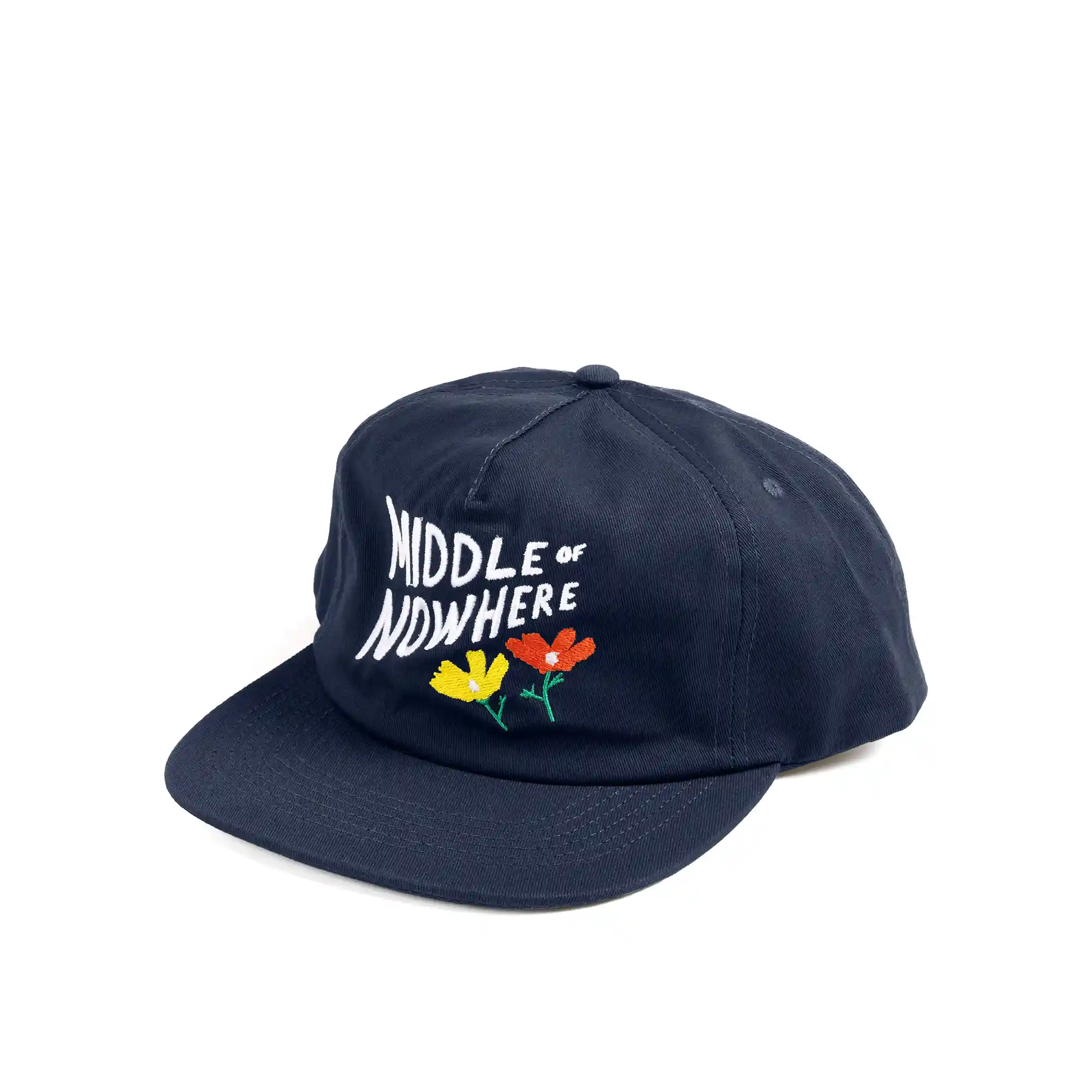 The Quiet life Lonely Palm Mid Of Nowhere Relaxed Snapback Hat, navy