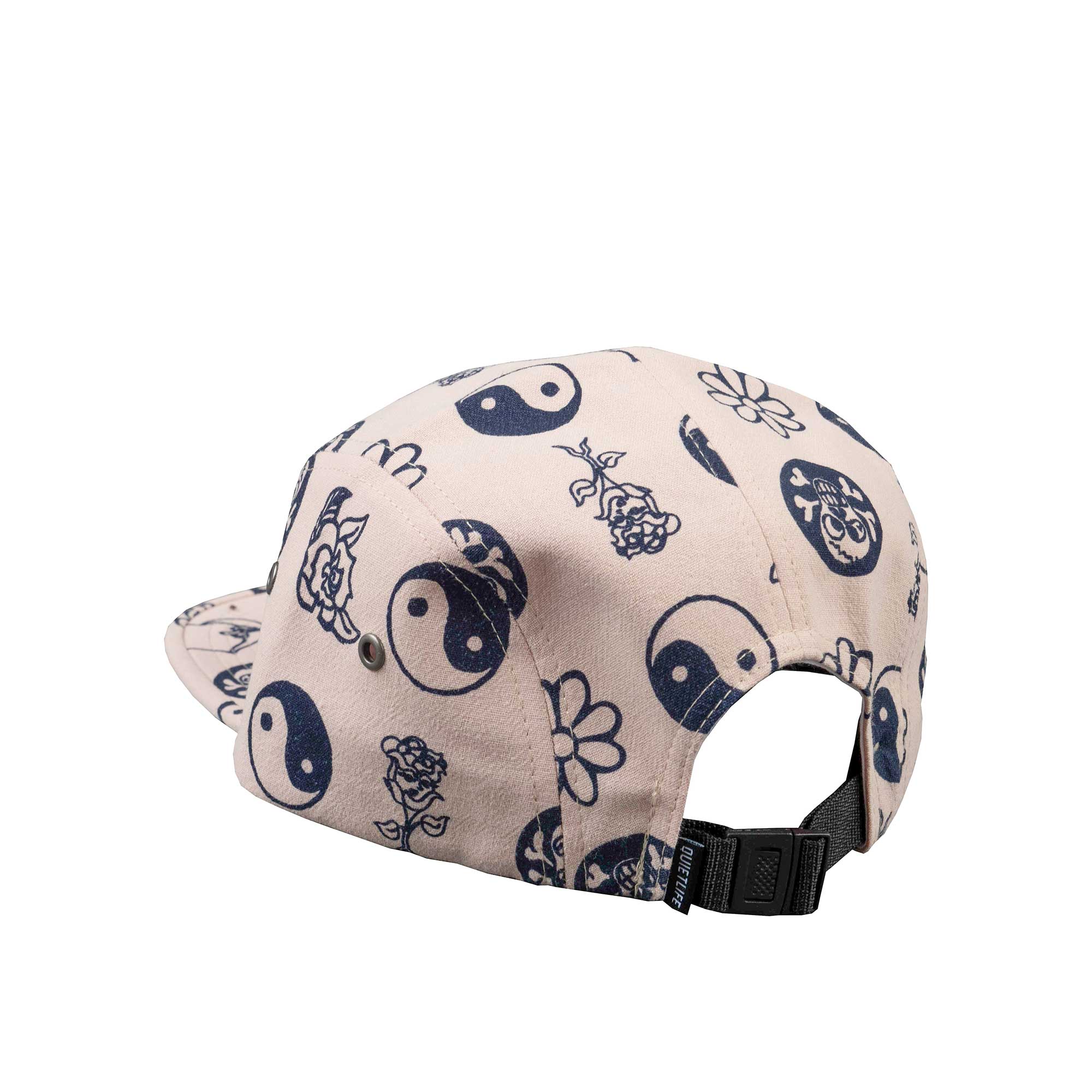 The Quiet Life Louis 5 Panel Camper Hat, Pink - Image 2