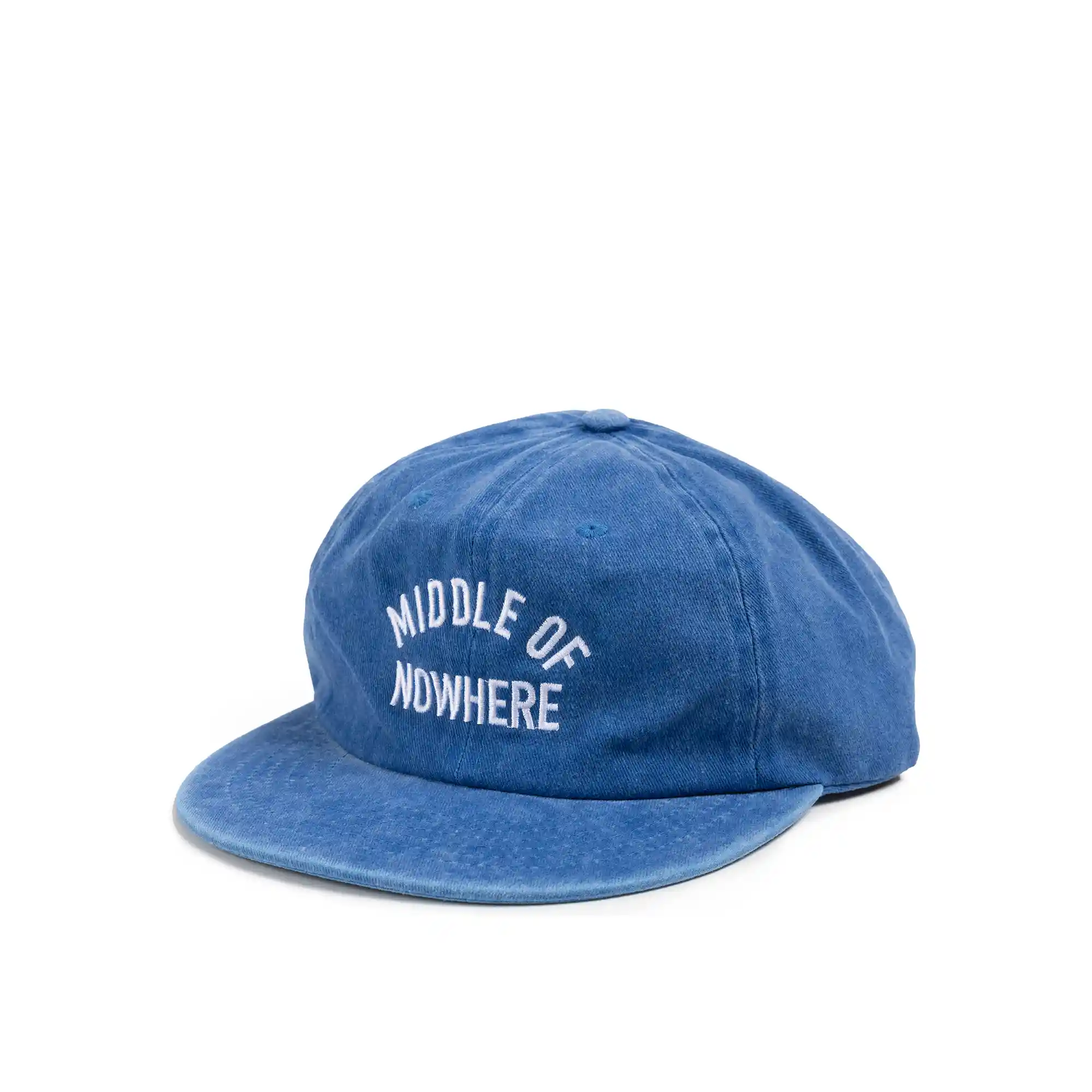 The Quiet Life Middle Of Nowhere 6-Panel Hat, vintage blue