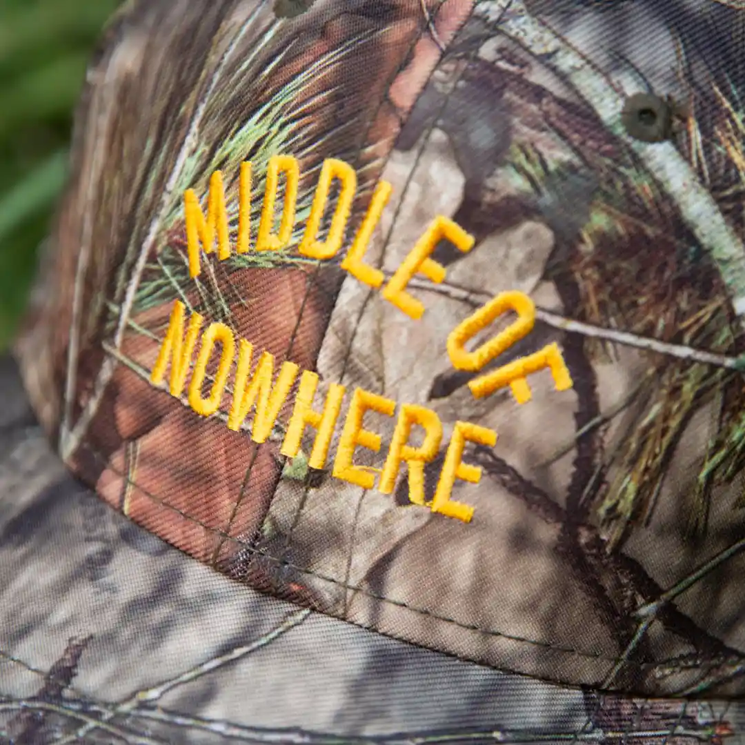 The Quiet Life Middle Of Nowhere Snapback Hat, camo - Image 3