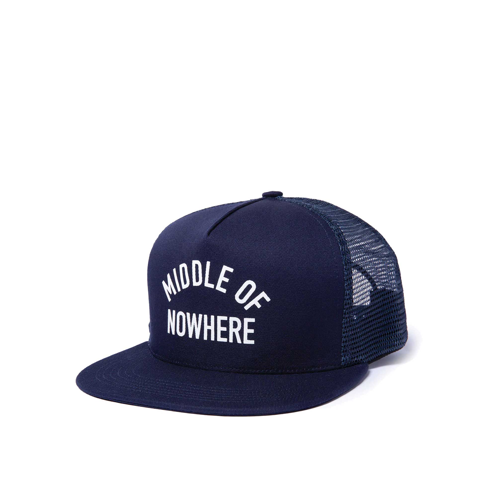 The Quiet Life Middle Of Nowhere Trucker Hat - Made In Usa, Navy