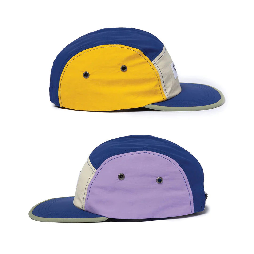 The Quiet Life Nylon Ripstop 5 Panel Camper Hat, Multi - Image 2