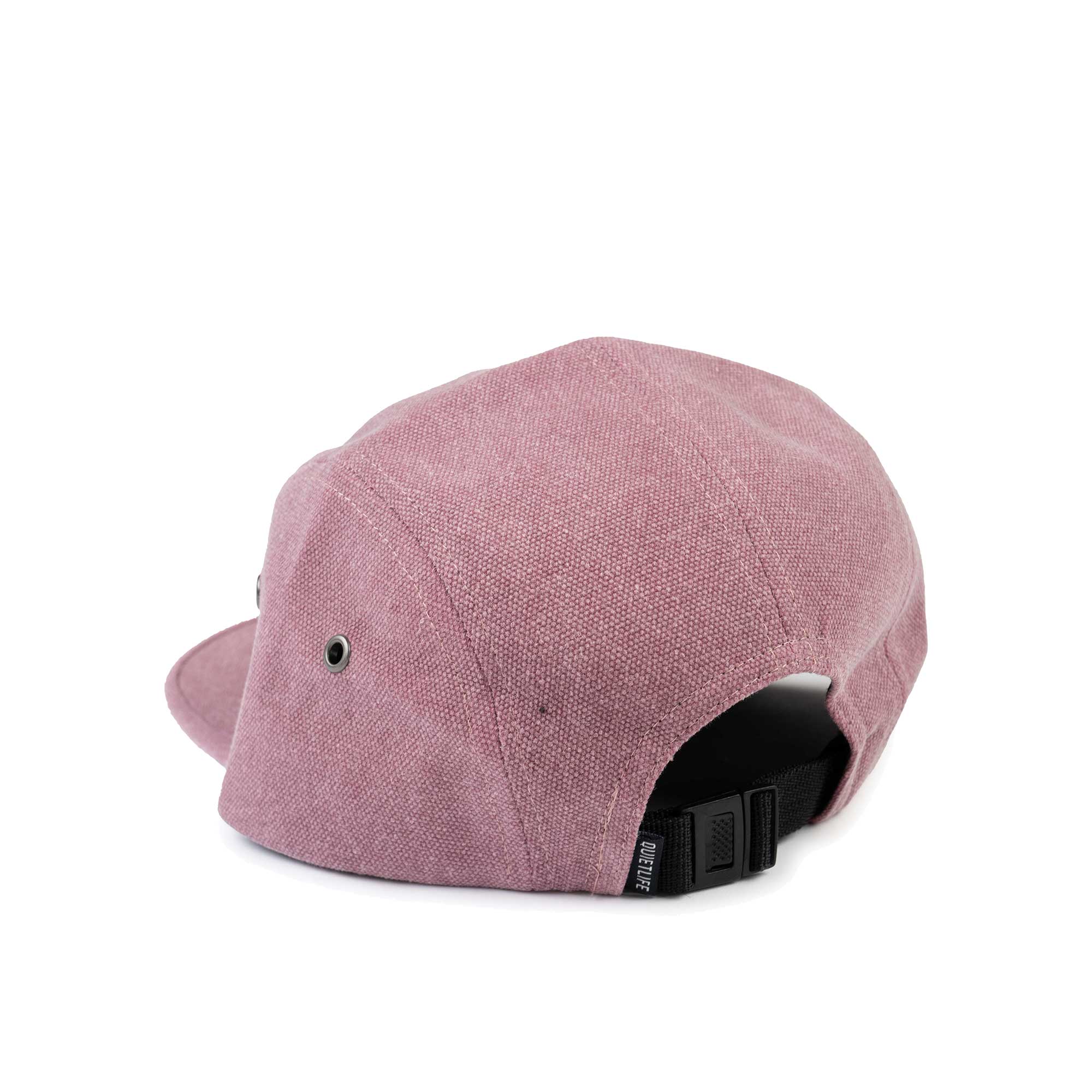 The Quiet Life Overdyed 5 Panel Camper Hat, Wine - Image 2