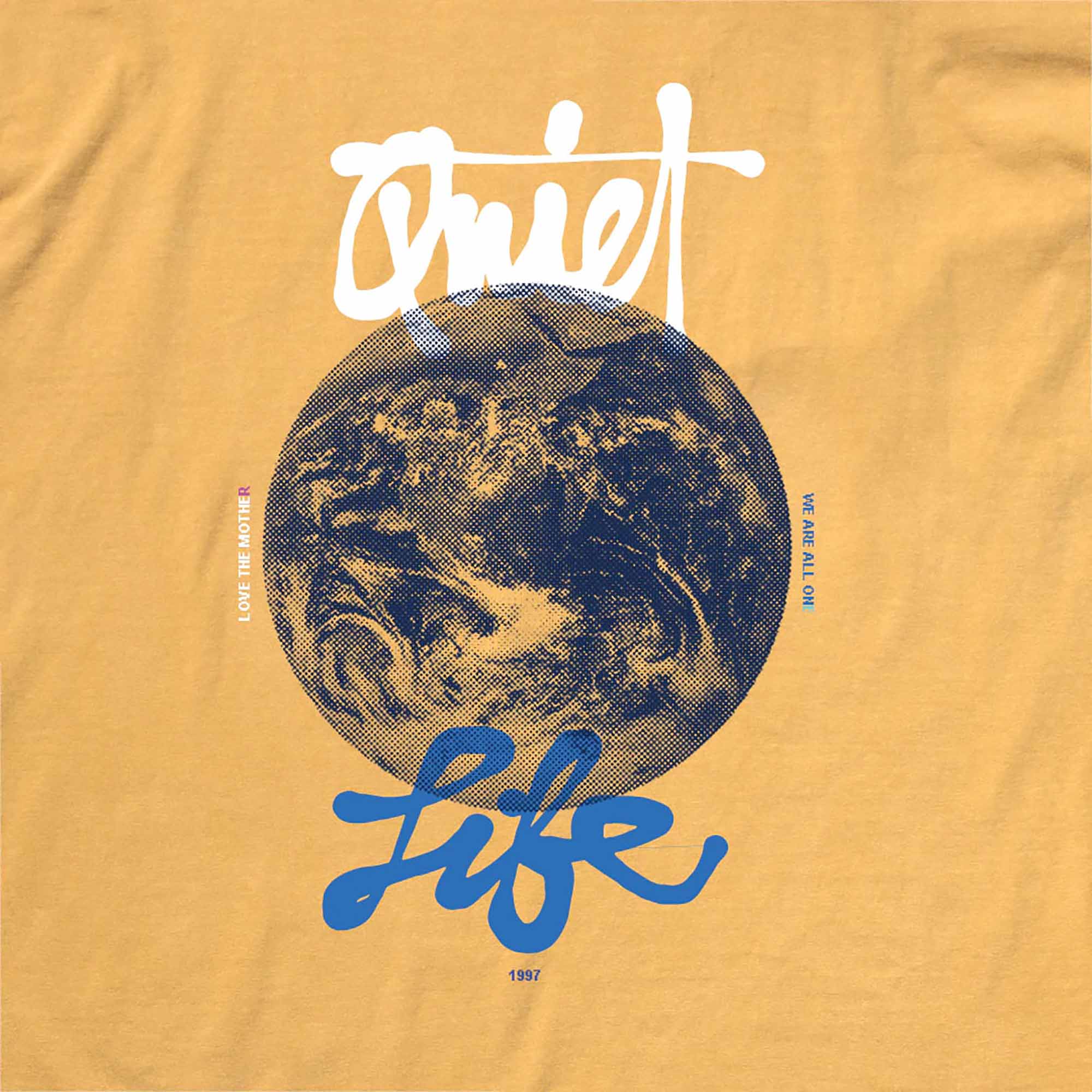 The Quiet Life Quiet Planet Pigment Dyed Long Sleeve Tee - Image 2