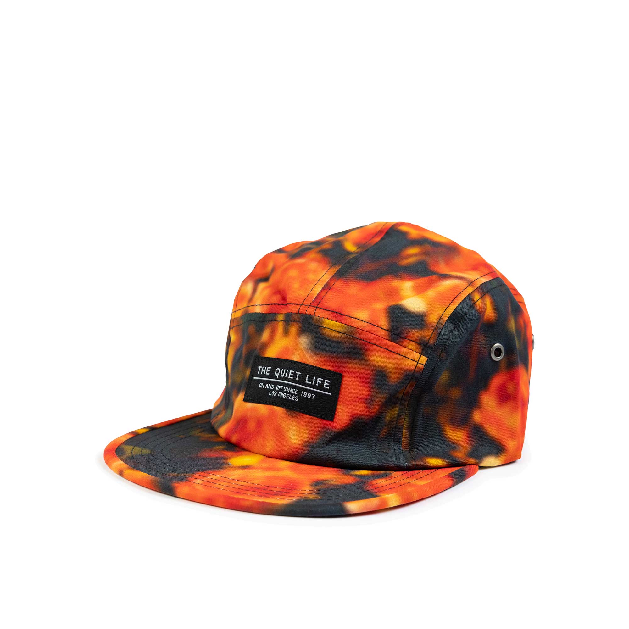 The Quiet Life Rose 5 Panel Camper Hat, Rose